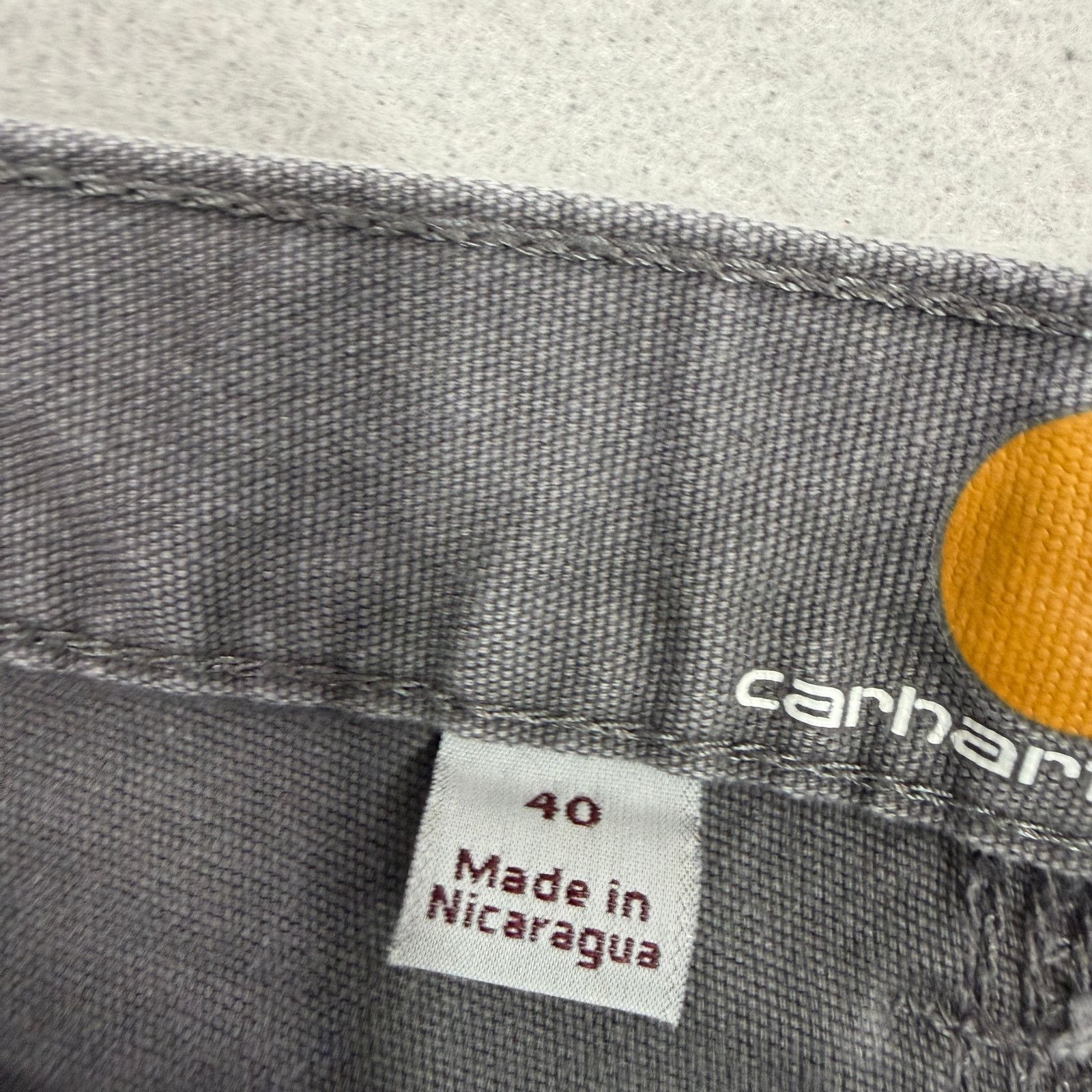 Carhartt Carhartt Rugged Flex Canvas Shorts Men's 40 Gray 13" Inseam Size US 40 / EU 56 - 6 Thumbnail