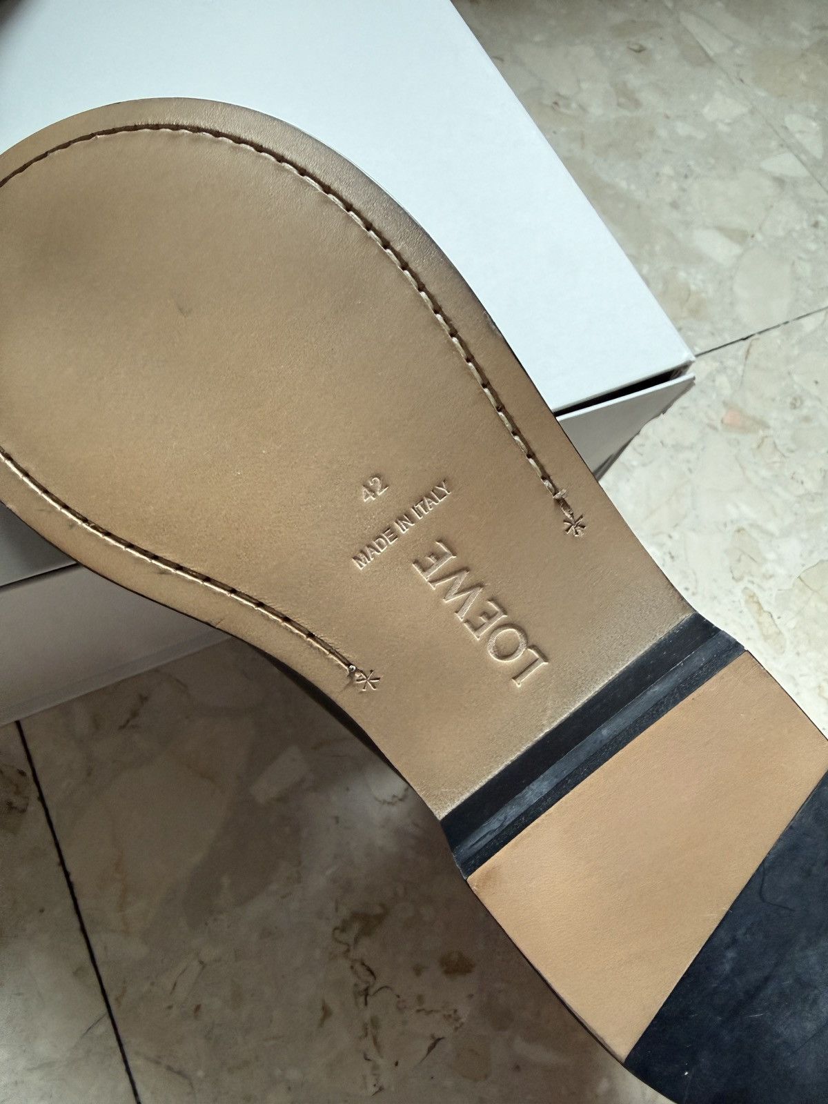 Loewe Terra Leather Chelsea Boots Size US 8 / EU 41 - 8 Thumbnail