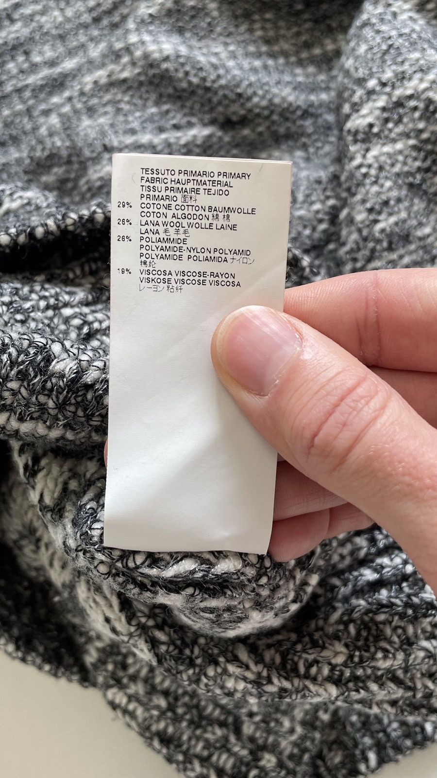 Maison Margiela A/W 16 ‘Chainmail’ Weave Gray Sweater Size US XL / EU 56 / 4 - 11 Thumbnail