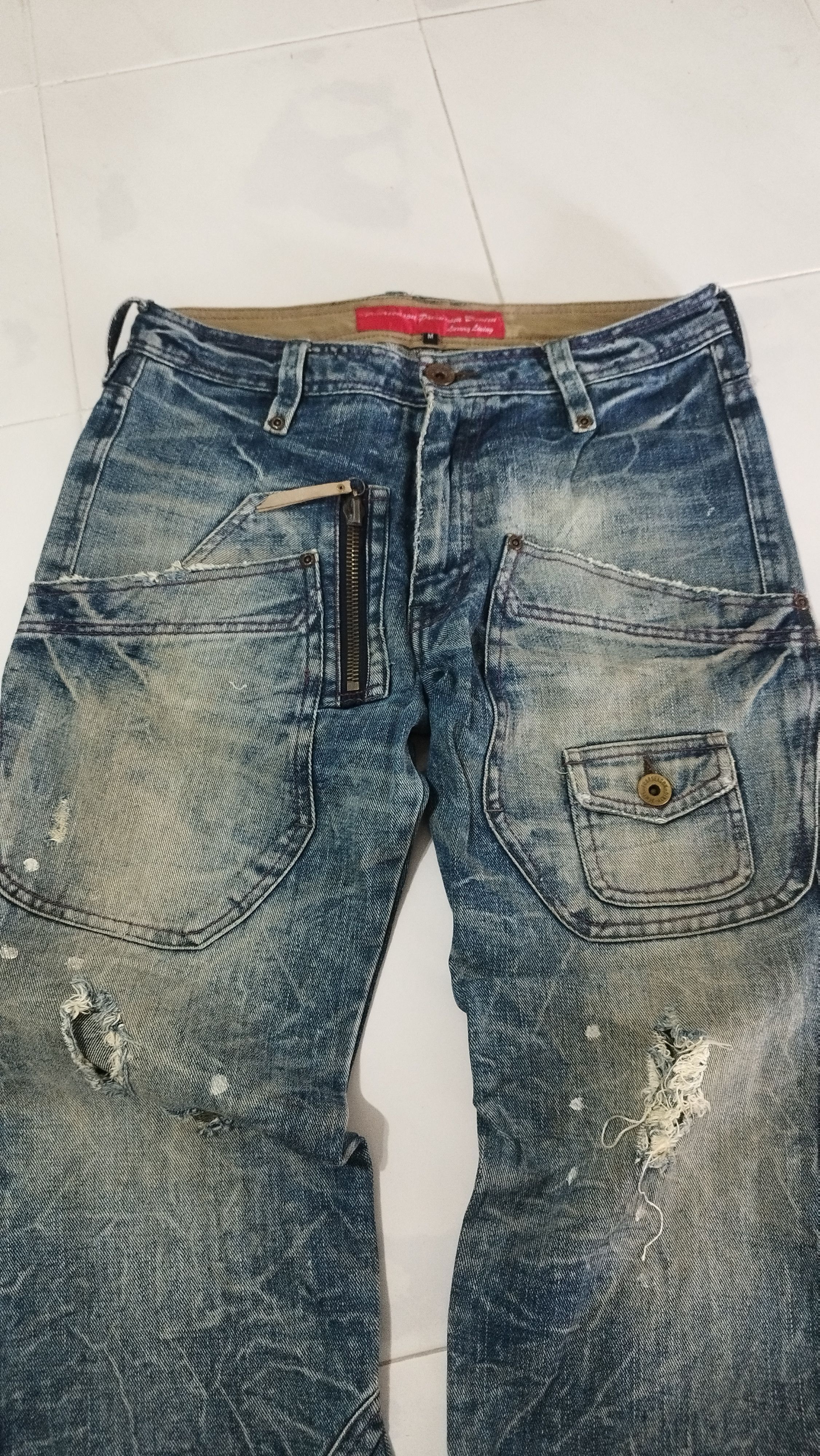 Le Grande Bleu (L.G.B.) Four season jewel bushpants Size US 32 / EU 48 - 3 Thumbnail