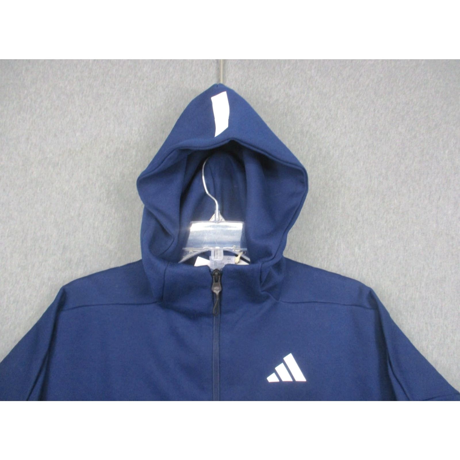 Adidas Adidas Hoodie Womens Small Navy Blue White W Z.N.E. FZ Full Zip Sportswear JI9343 Size S / US 4 / IT 40 - 6 Thumbnail