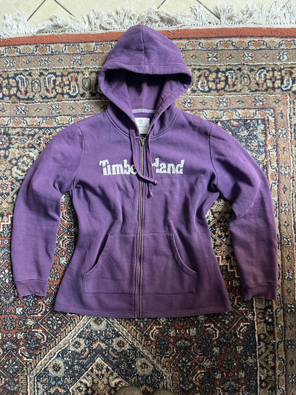 Timberland Vintage Timberland Zip Up Hoodie y2k Size L / US 10 / IT 46 - 1 Thumbnail