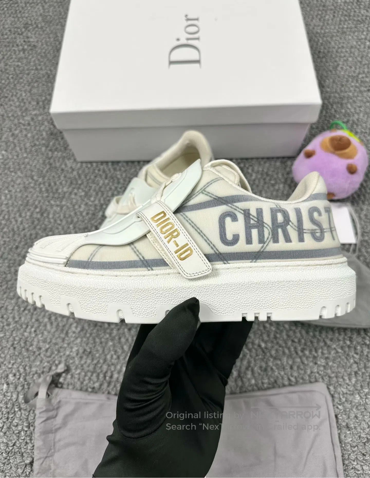 Dior Dior White Magic Tape Shell Head Casual Shoes| Size US 5.5 / IT 35.5 - 3 Thumbnail
