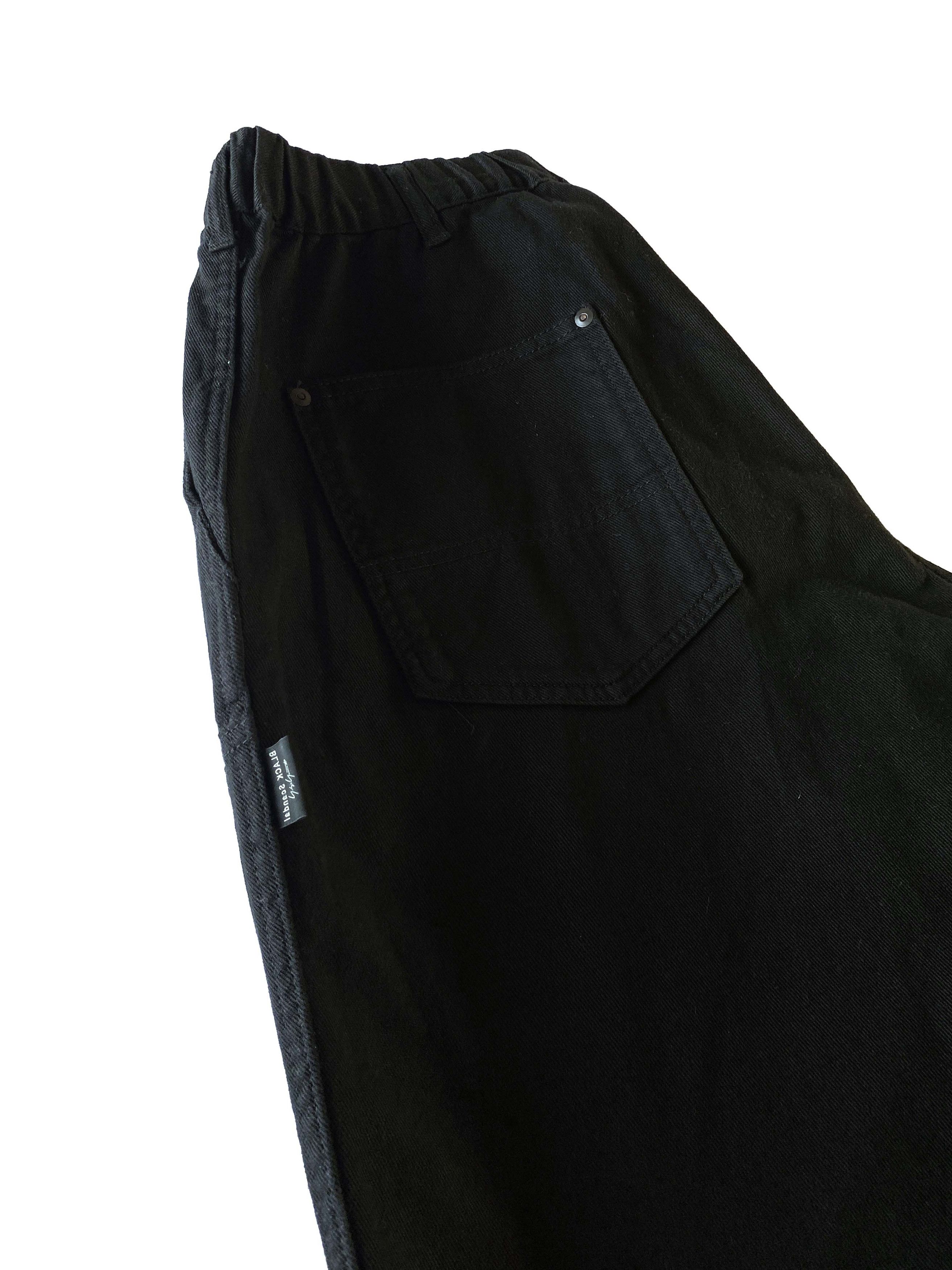 Yohji Yamamoto Yohji Yamamoto Black Scandal Cotton Pants Size US 34 / EU 50 - 7 Thumbnail