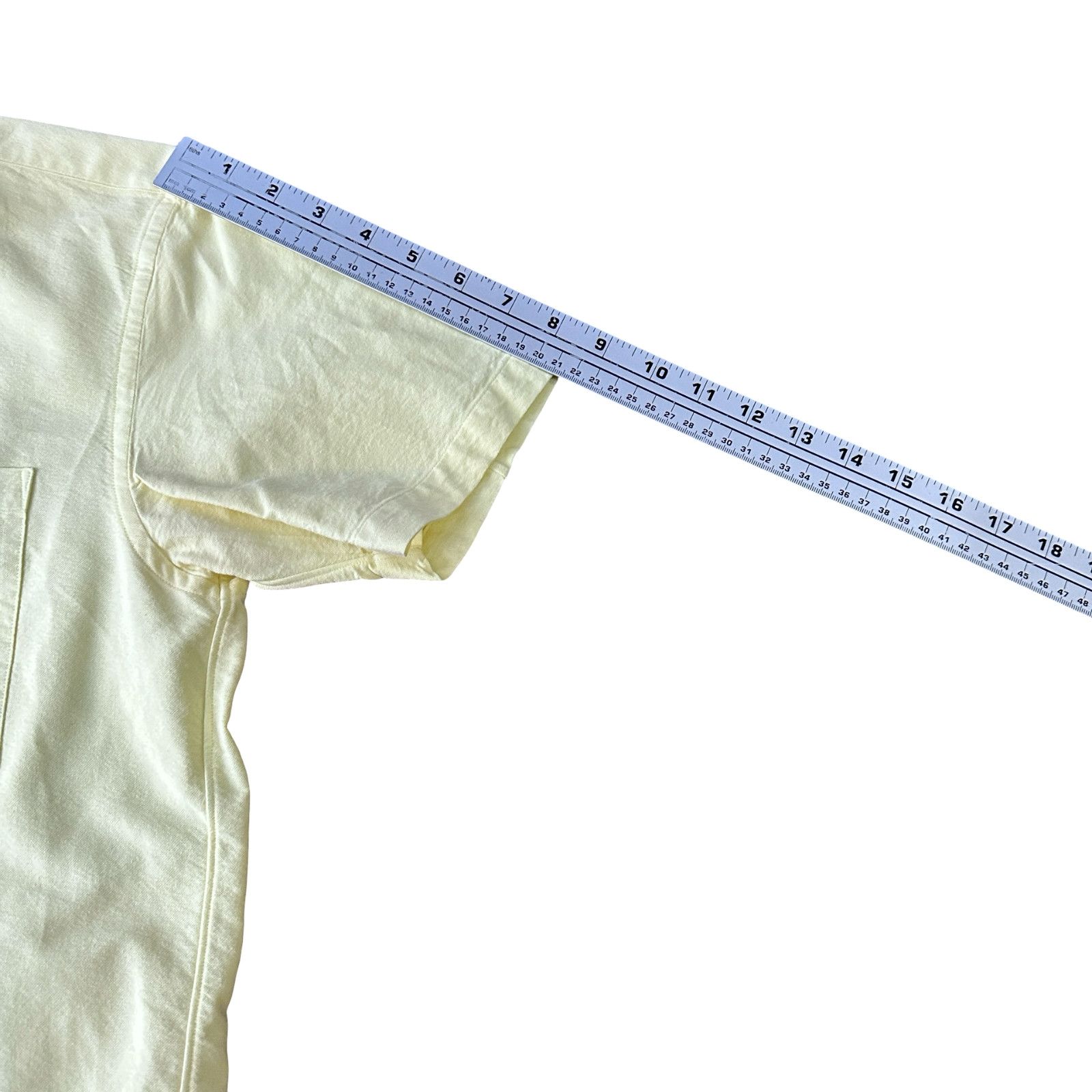 Pilgrim Surf + Supply Pilgrim Surf Supply Shirt Men’s Small Yellow Cotton Size US S / EU 44-46 / 1 - 8 Thumbnail