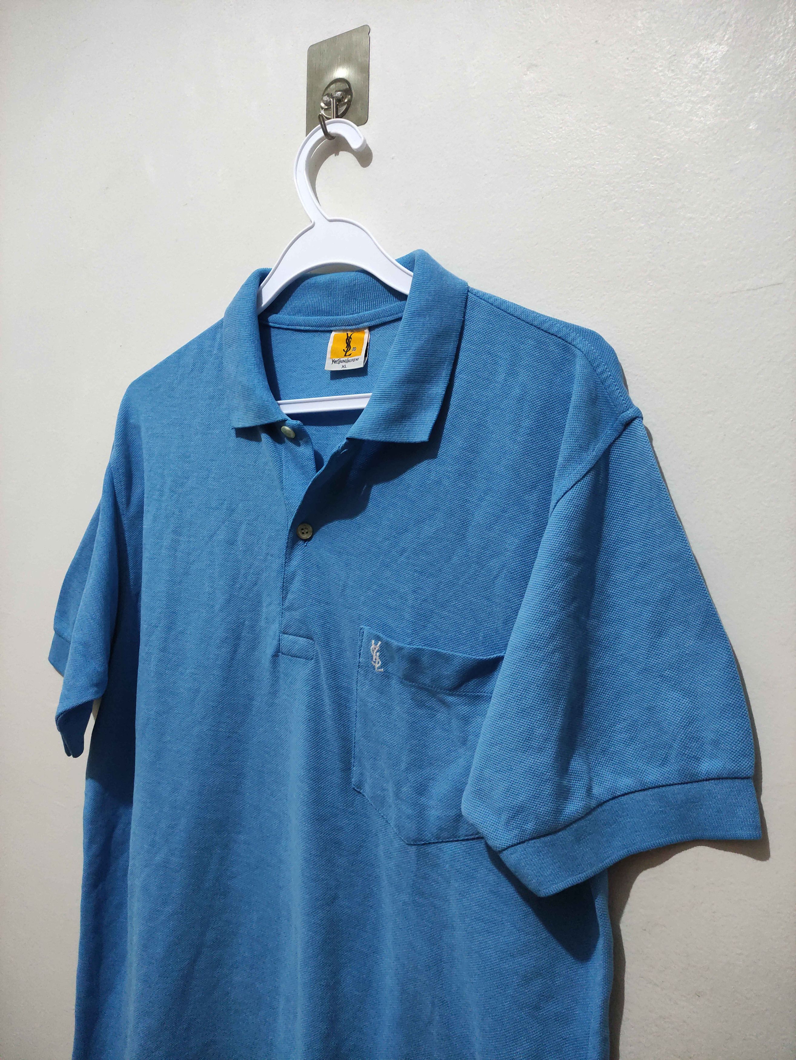 Yves Saint Laurent Yves Saint Laurent YSL Vintage Polo T-Shirt Size US XL / EU 56 / 4 - 10 Thumbnail