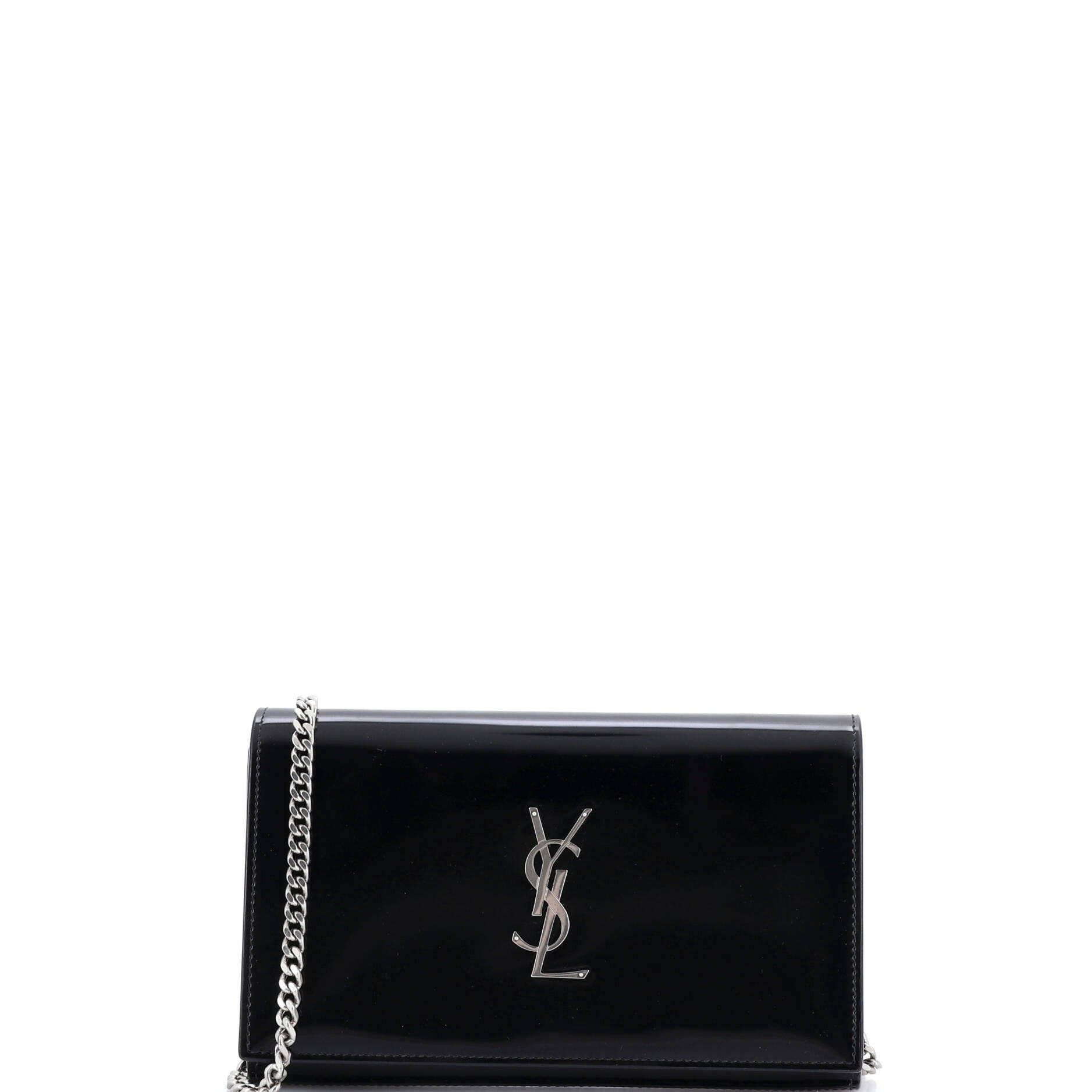 Saint Laurent Paris Classic Monogram Wallet on Chain Size ONE SIZE - 1 Thumbnail