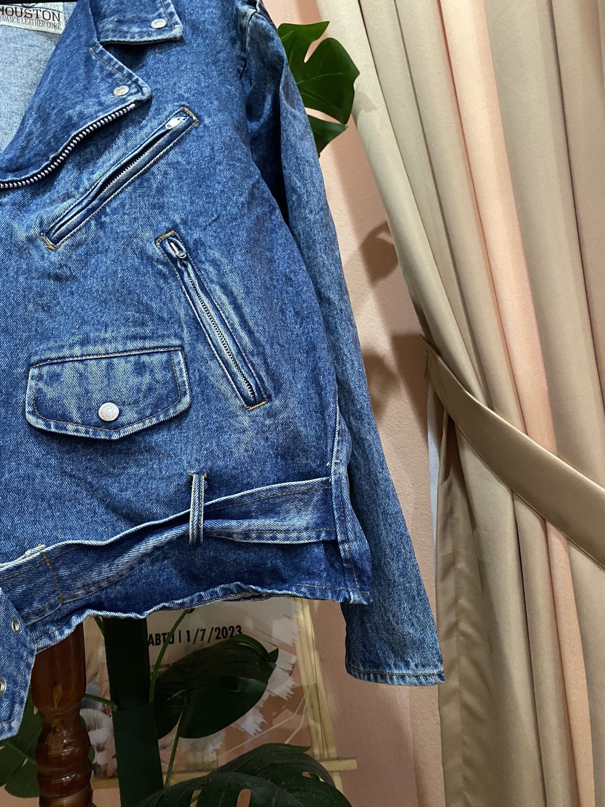 Vintage Houston Denim Riders Legend Jacket: Vintage Style for Men Size US L / EU 52-54 / 3 - 11 Thumbnail