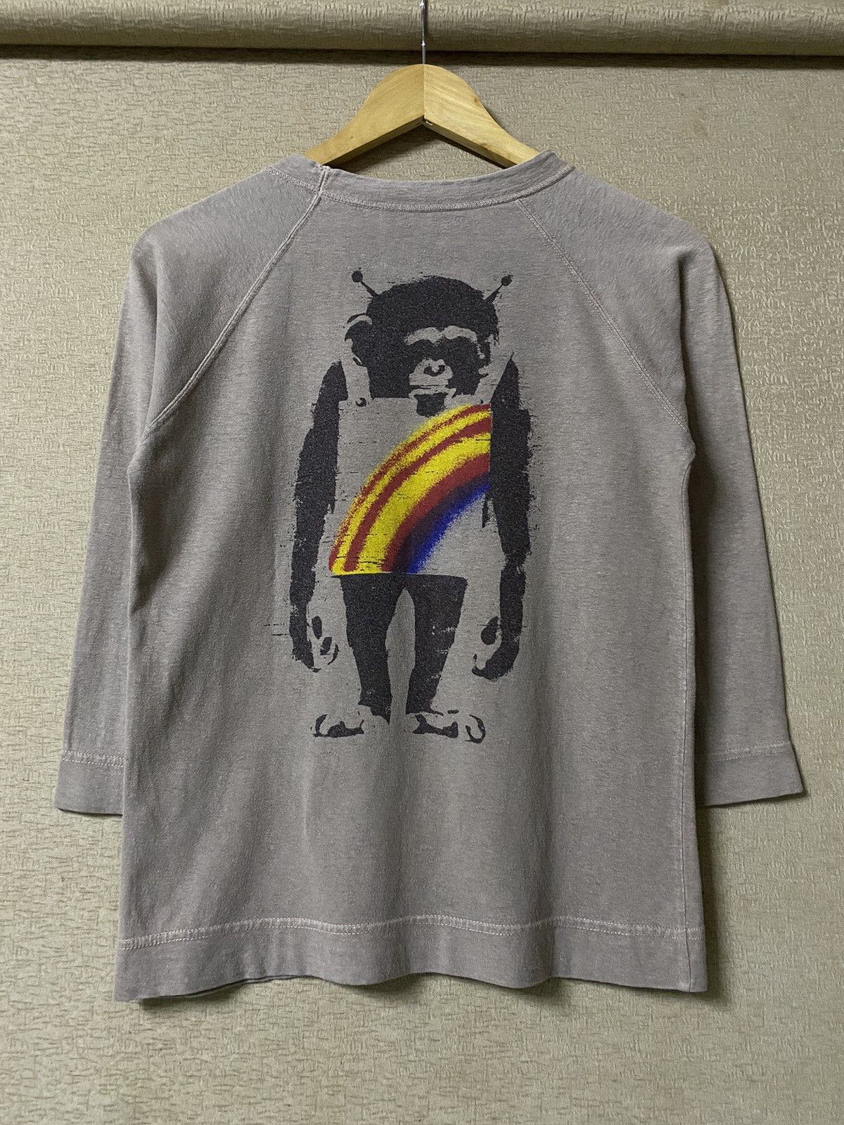 20471120 × Hysteric Glamour RNA INC Japan Rainbow Monkey Sonic Flower Groove Longsleeve Size US S / EU 44-46 / 1 - 13 Thumbnail