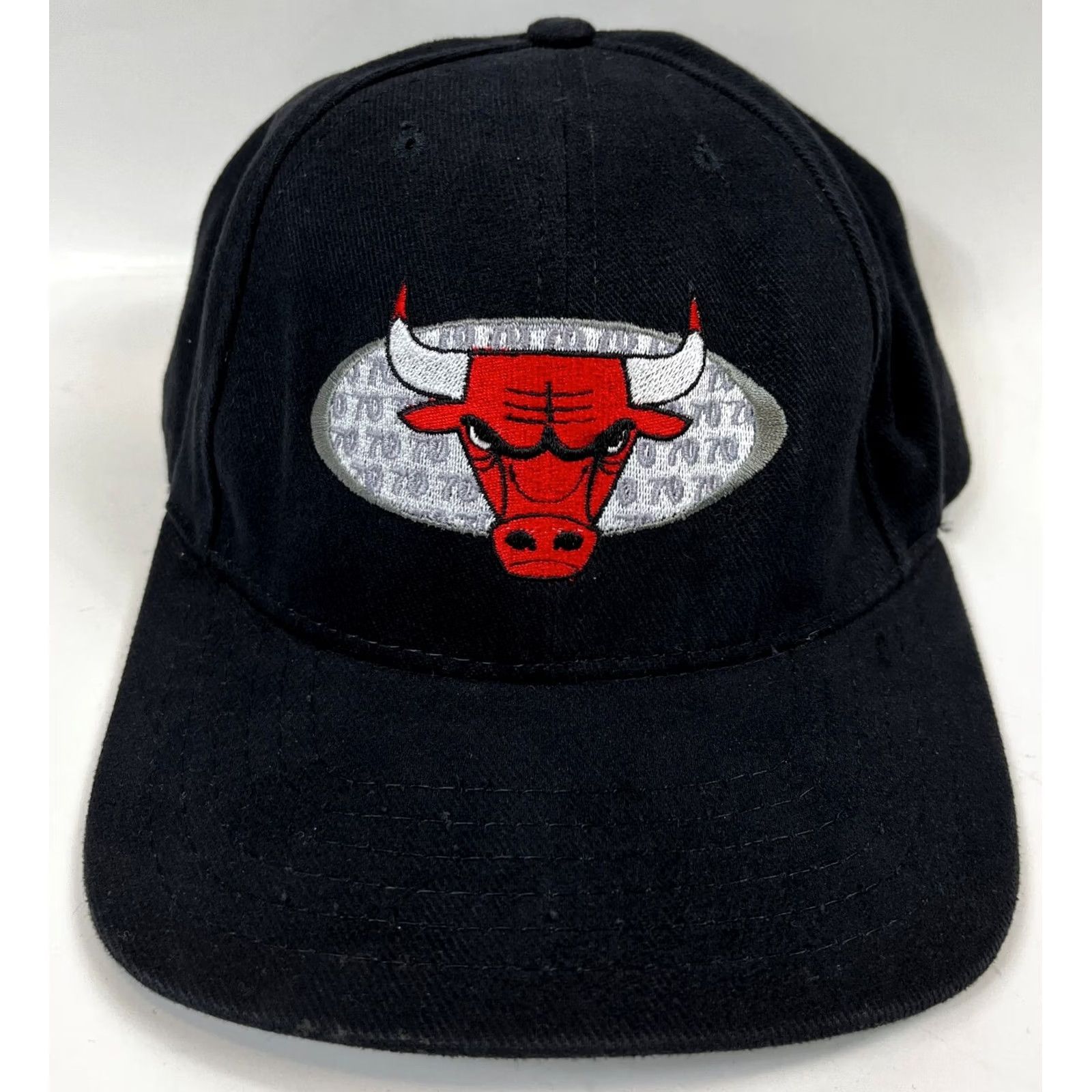 American Needle VINTAGE American Needle Chicago Bulls Snapback Hat Cap Men One Size Adjustable Black 90s Sports Vintage pre-owned cap Size ONE SIZE - 5 Thumbnail