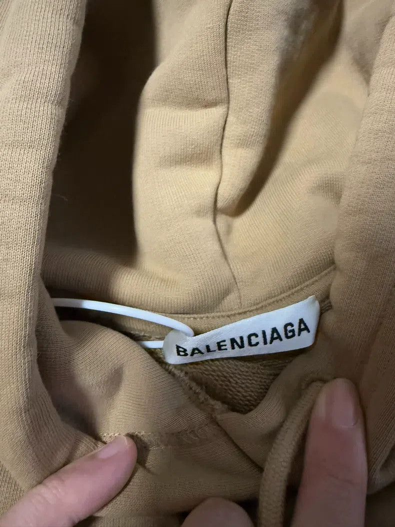 Balenciaga Balenciaga Khaki hooded sweatshirt Size US S / EU 44-46 / 1 - 3 Thumbnail