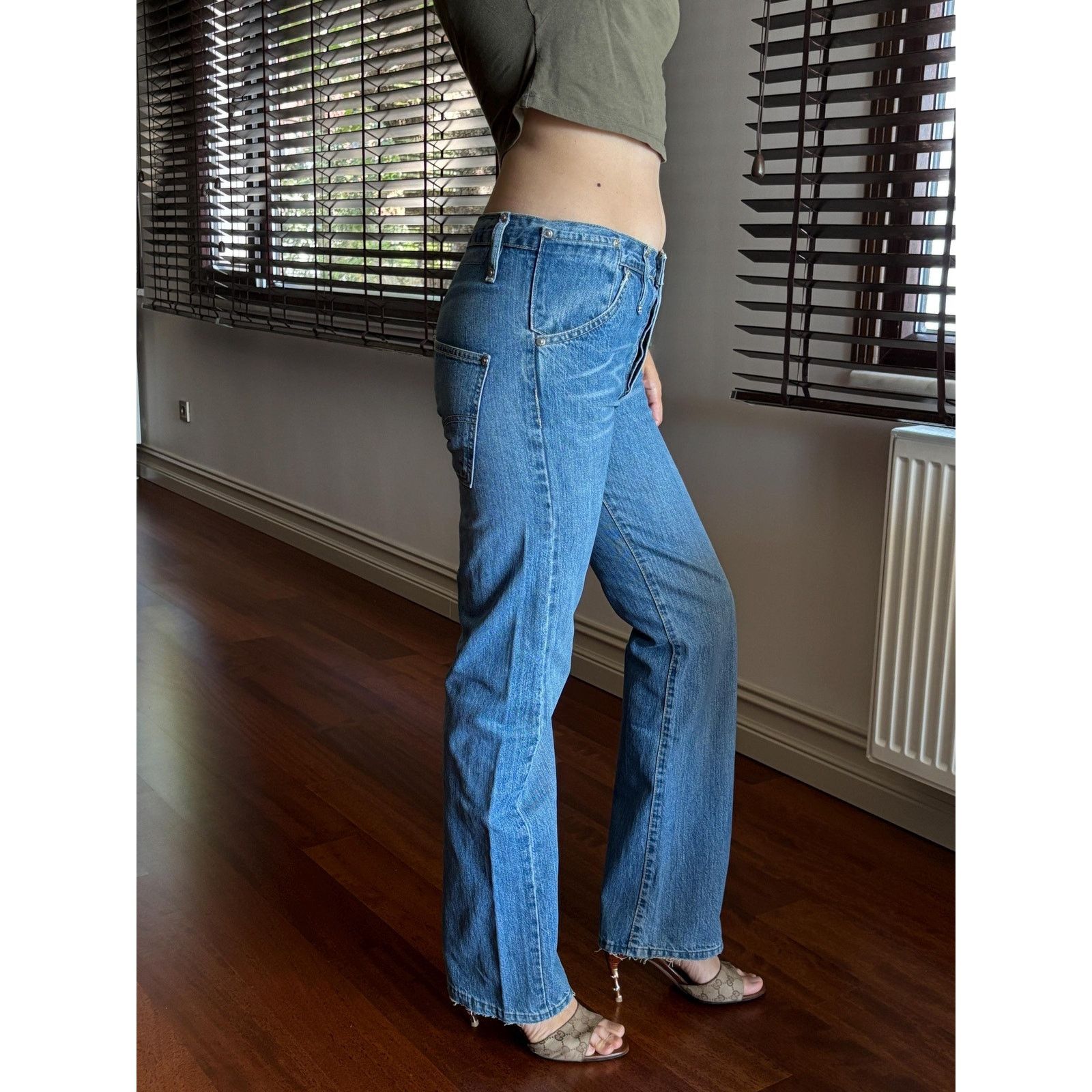 Levi's Levi's Engineered Jeans W30 Y2K Twisted Leg LightWash Denim Size US 30 / EU 46 - 2 Thumbnail