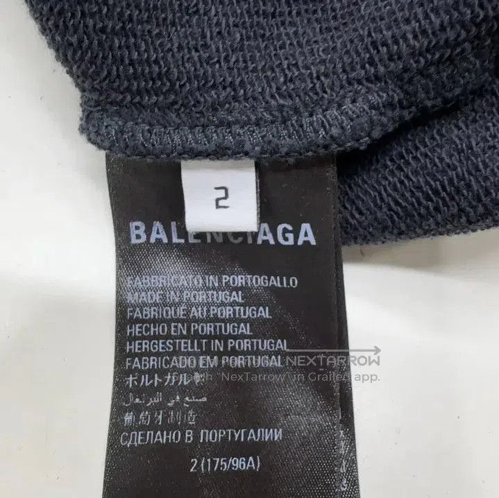 Balenciaga Balenciaga FW22 Black Logo Long Sleeve Hoodie. Size US M / EU 48-50 / 2 - 1 Thumbnail