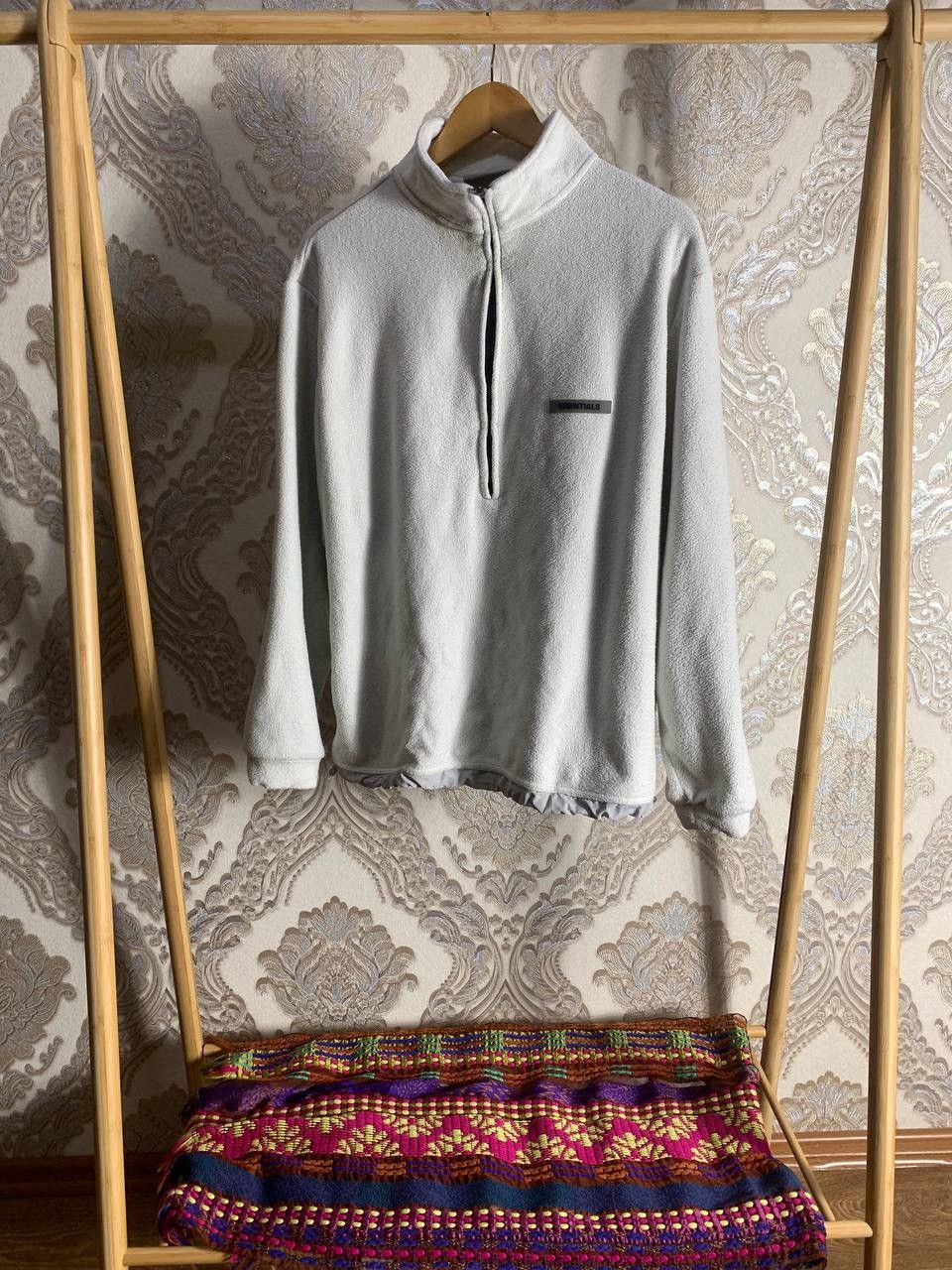 Vintage VERY RARE FEAR OF GOD ESSENTIALS 1/3 ZIP JAPAN STYLE Y2K SK8 Size US S / EU 44-46 / 1 - 1 Thumbnail