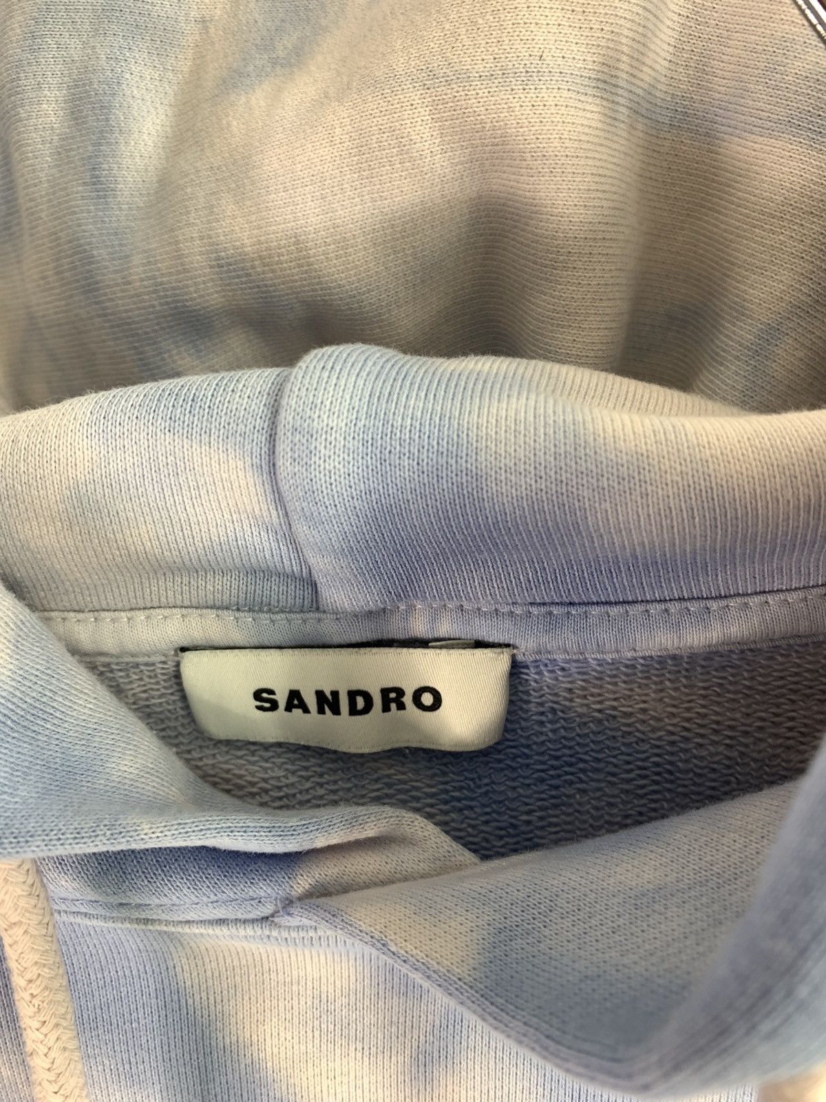 Designer × Sandro Sandro Sudadera Hoodie Tie Dye Azul Marino M Size Size US M / EU 48-50 / 2 - 9 Thumbnail