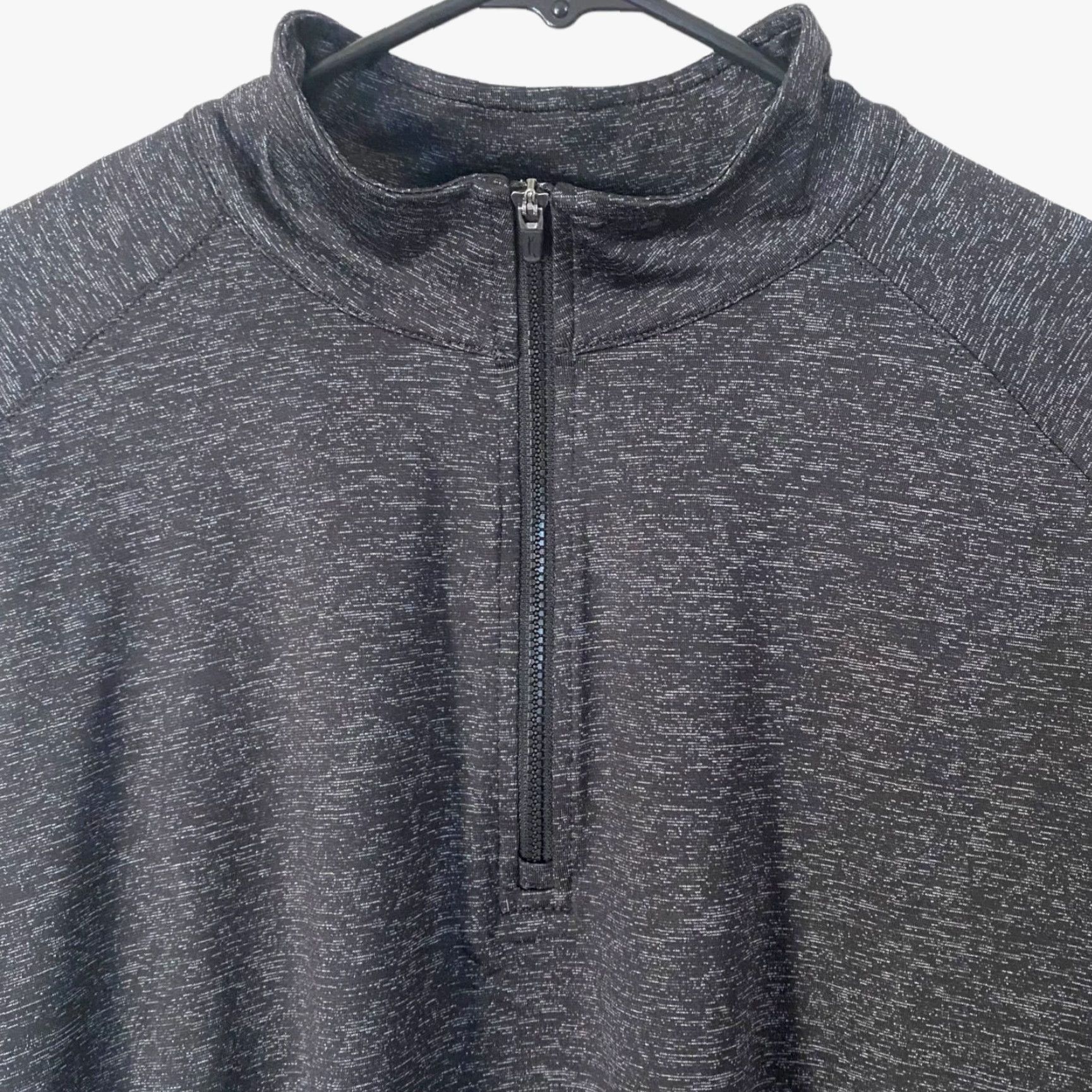 Vintage Slazenger Golf Pullover 1/4 Zip Mens XL Black Athletic Stretch Long Sleeve Size US XL / EU 56 / 4 - 4 Thumbnail