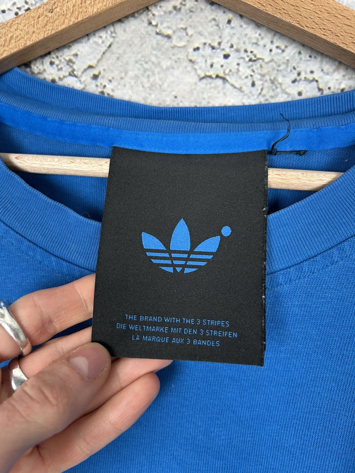 Adidas Adidas Oversized Three Stripes Tee Boxy Baggy Streetwear Size US XL / EU 56 / 4 - 5 Thumbnail