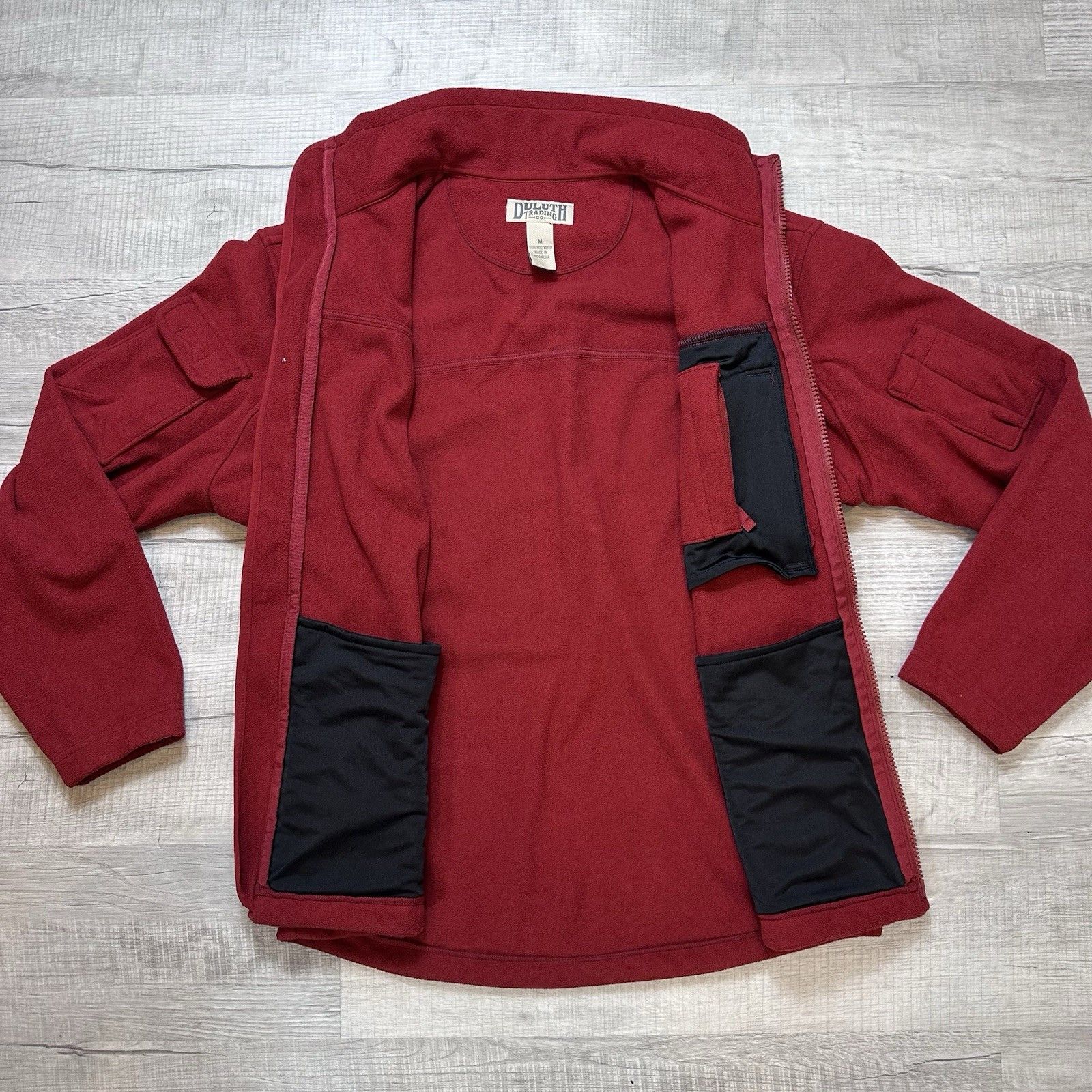 Duluth Trading Company DULUTH TRADING Shoreman Fleece Windproof Jacket Mens Medium Size US M / EU 48-50 / 2 - 8 Thumbnail