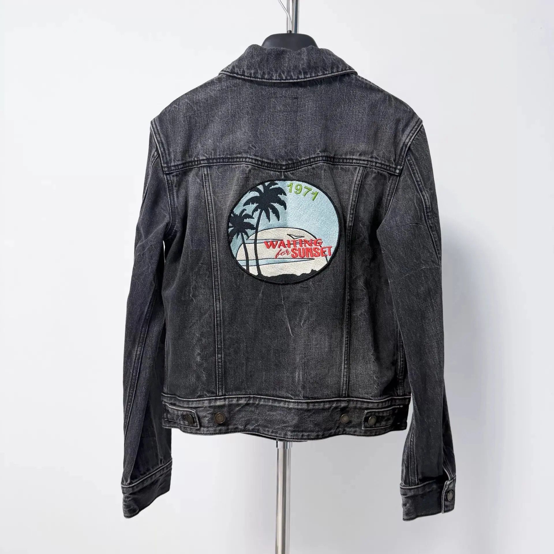 Saint Laurent Paris × Yves Saint Laurent SS15 Denim Jacket | Grailed