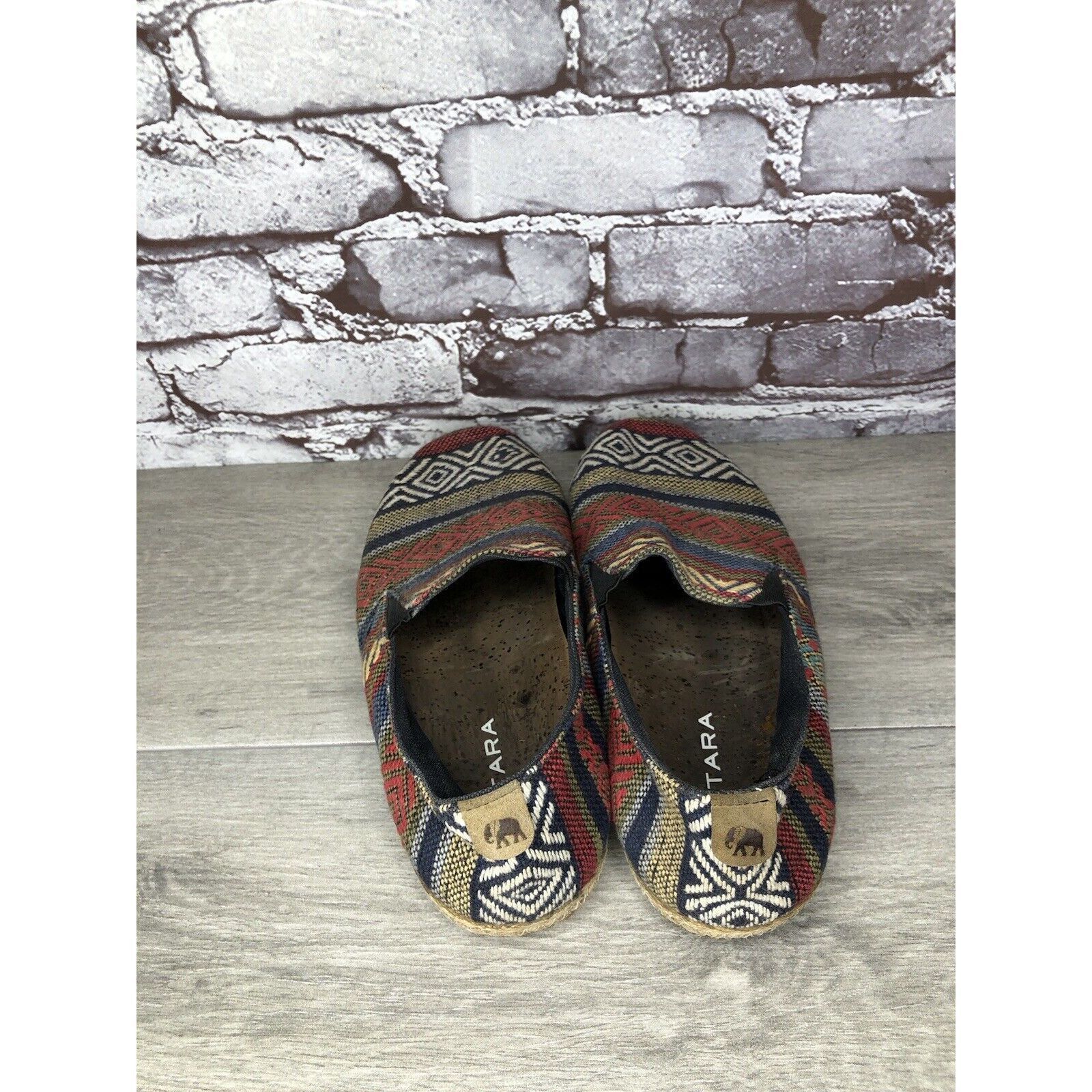 Other PATARA Chiang Mai Seeker MultiColor Fabric Slip On Loafers S Size US 8 / EU 41 - 6 Thumbnail