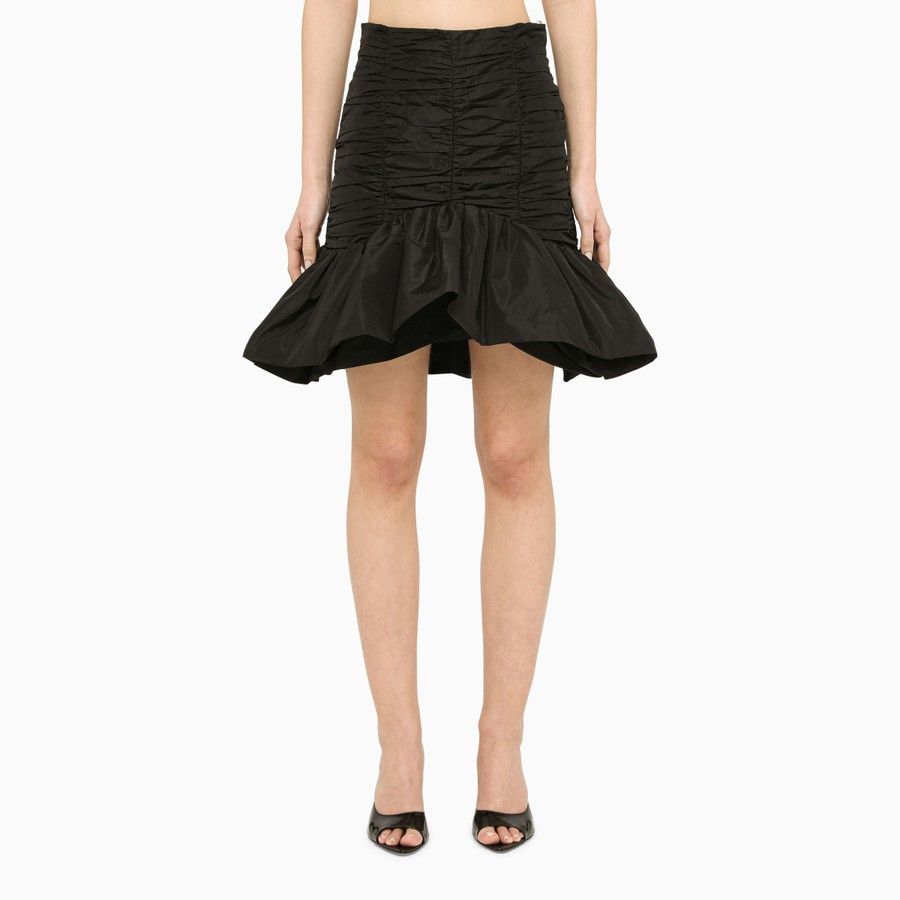 Patou o1d2blof0924 Mini Skirts in Black Size 27" / US 4 / IT 40 - 1 Thumbnail