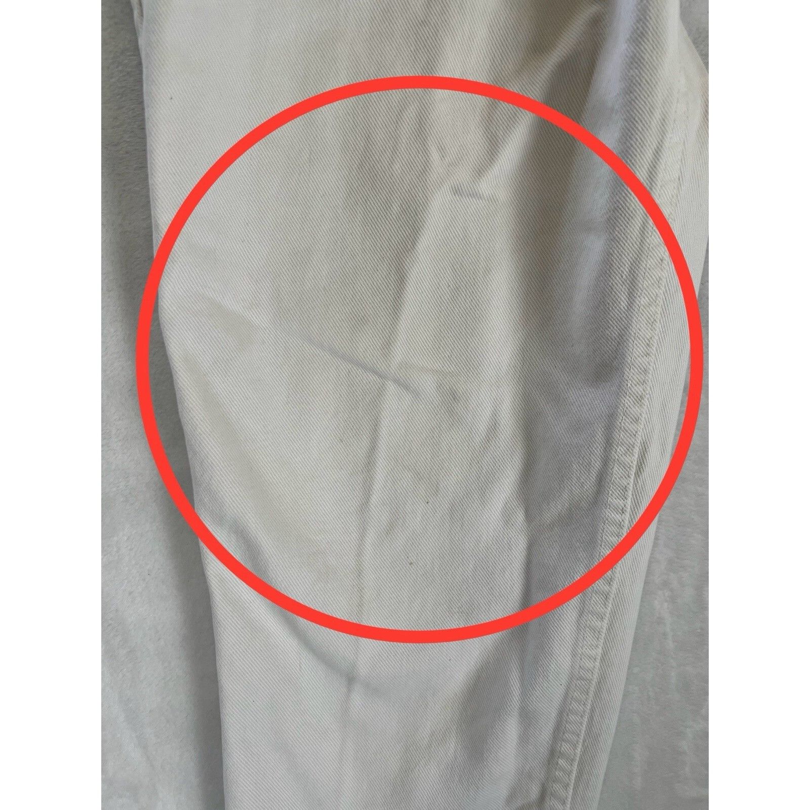 Levi's Vintage Levi’s 545 Orange Tab White Jeans Size 36x30 Made In Size US 36 / EU 52 - 4 Thumbnail