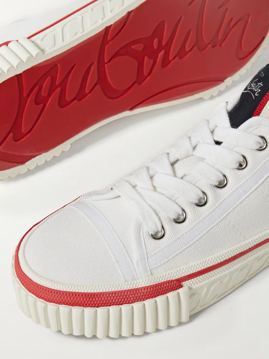 Christian Louboutin o1s1wg110225 Sneaker in White Size US 12 / IT 42 - 4 Thumbnail