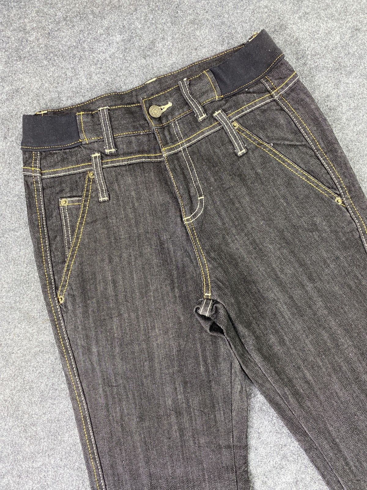 Japanese Brand × Jean Japanese Brand Bootcut Black Jeans - J1051 Size 26" / US 2 / IT 38 - 3 Thumbnail
