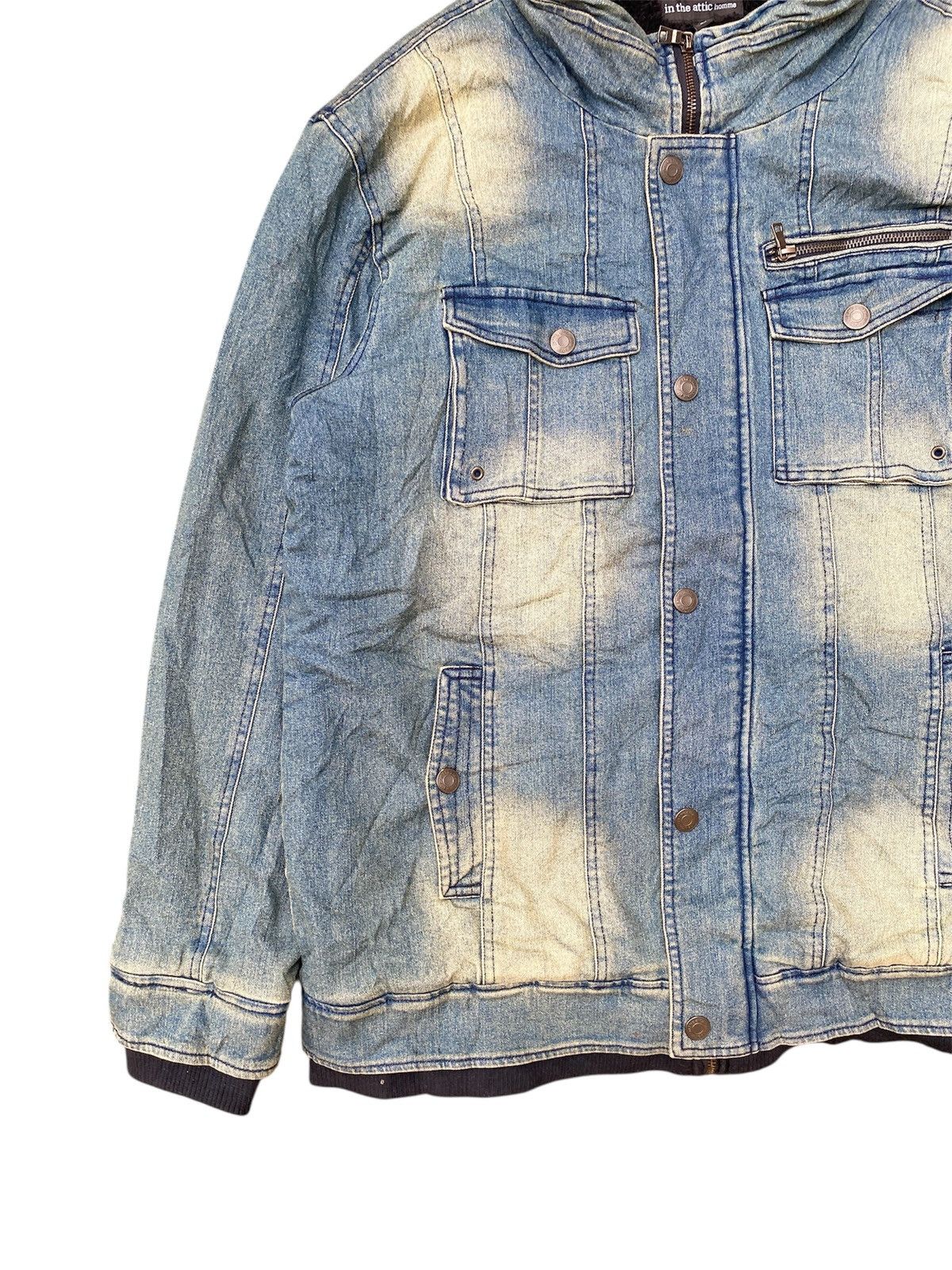 14th Addiction × KMRii × Tornado Mart 2000s In The Attic - Cyber Military Bono Fur Jacket Size US XL / EU 56 / 4 - 5 Thumbnail