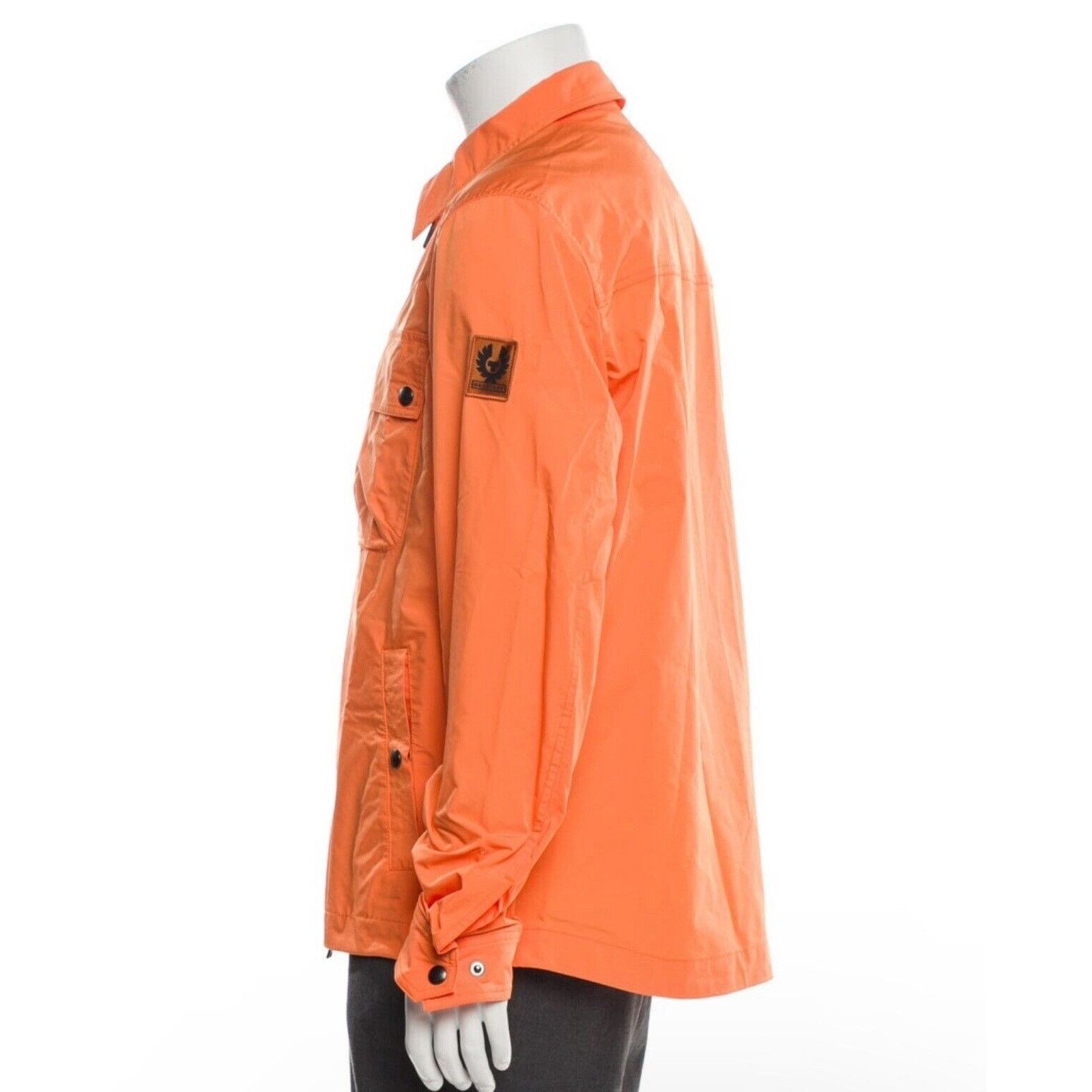 Belstaff Belstaff Tour Overshirt Jacket Size Medium Orange New Sample Size US M / EU 48-50 / 2 - 2 Thumbnail