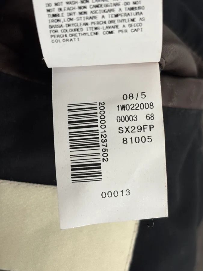 Gianfranco Ferre FW2008 Gianfranco Ferré Brown Quilted Bomber Leather Jacket Size US M / EU 48-50 / 2 - 14 Thumbnail