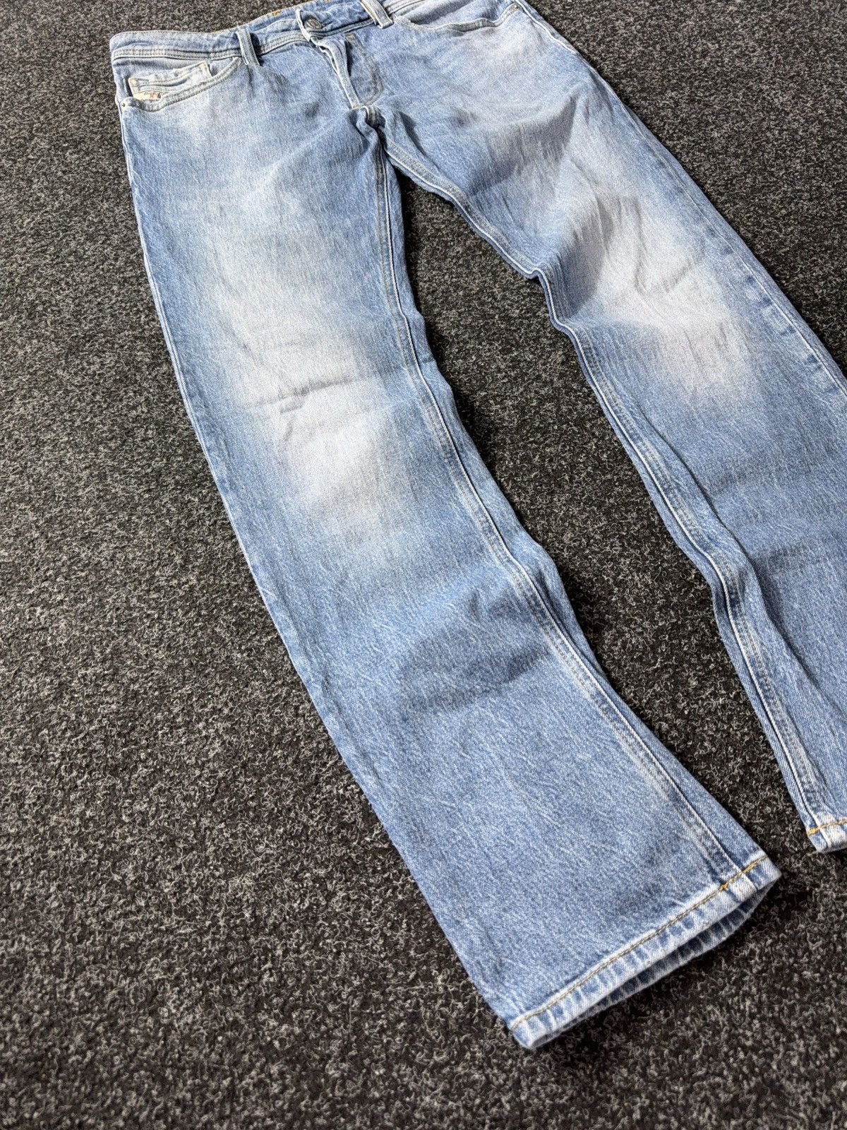 Diesel × If Six Was Nine × Vintage Vintage 90s Y2K Diesel Industry Jeans baggy pants Size US 33 - 2 Thumbnail