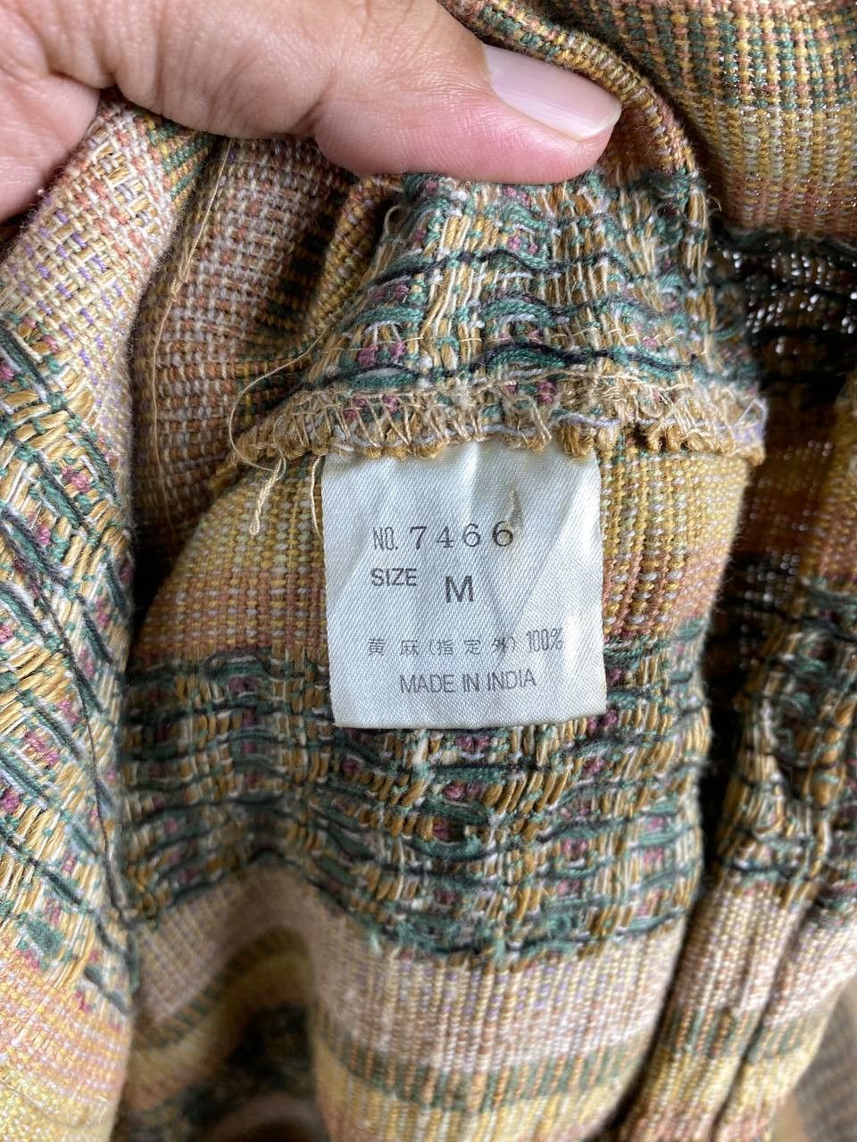 Japanese Brand nepuca hemp jacket nice design Size US M / EU 48-50 / 2 - 7 Thumbnail