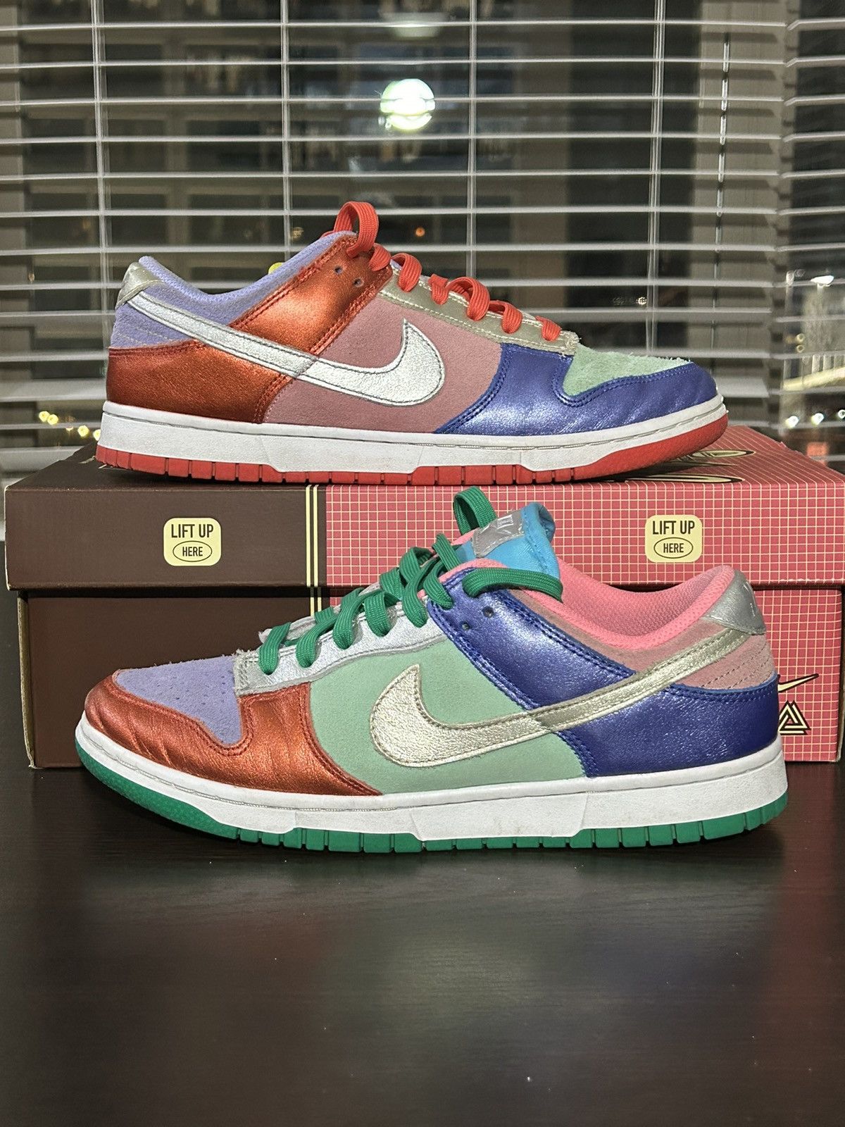 image of Size 10 Nike Dunk Low Sunset Pulse W Dn0855-600 Next Day Shoes in White, Women's