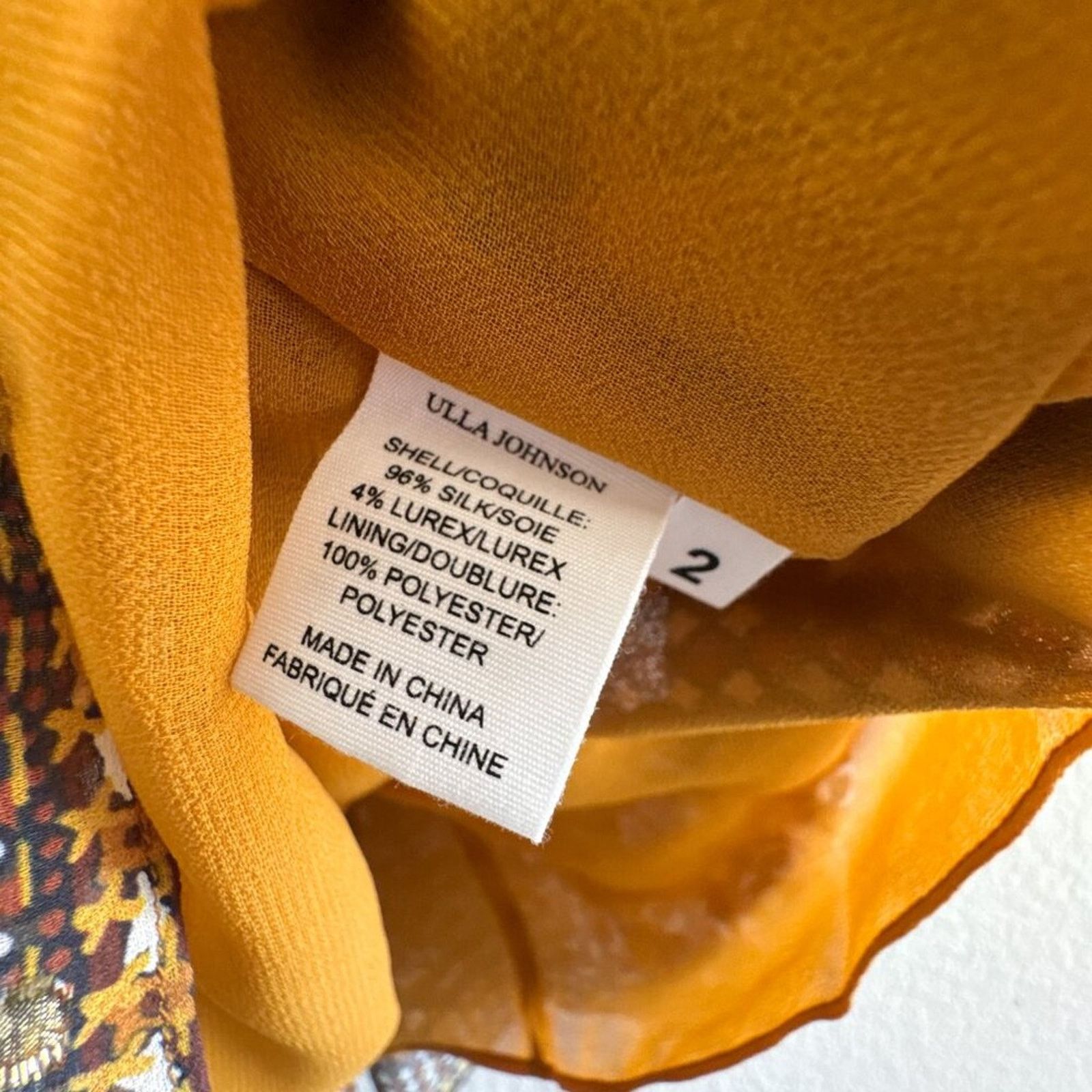 Ulla Johnson Ulla Johnson Erisa Mini Dress Ochre gold Size 2 Size XS / US 0-2 / IT 36-38 - 10 Thumbnail