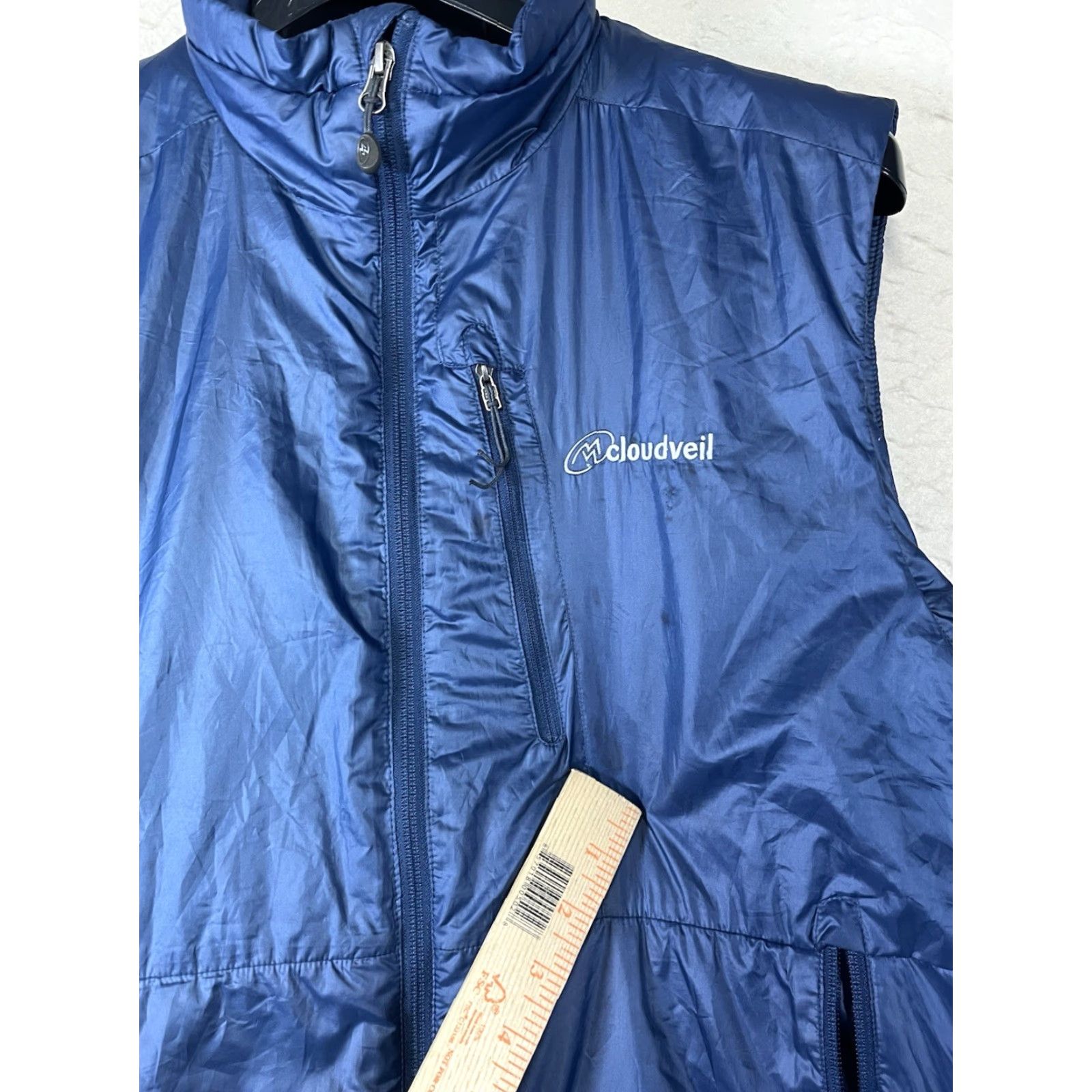 Vintage VINTAGE CLOUDVEIL PRIMALOFT VEST Full Zip Pockets Blue Size Large Logo Size US L / EU 52-54 / 3 - 6 Thumbnail
