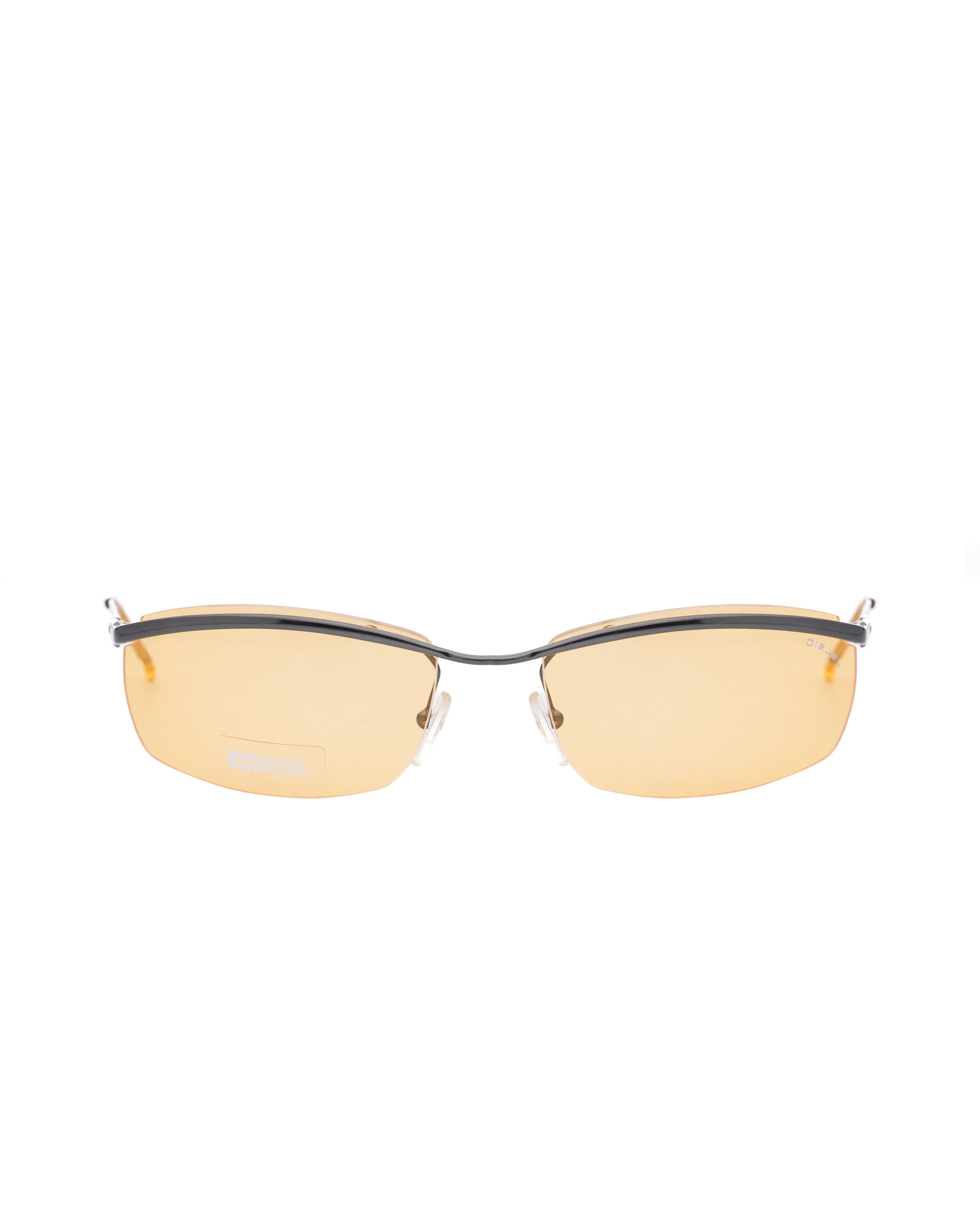 Diesel Diesel '90s Orange Rimless Sunglasses Size ONE SIZE - 3 Thumbnail