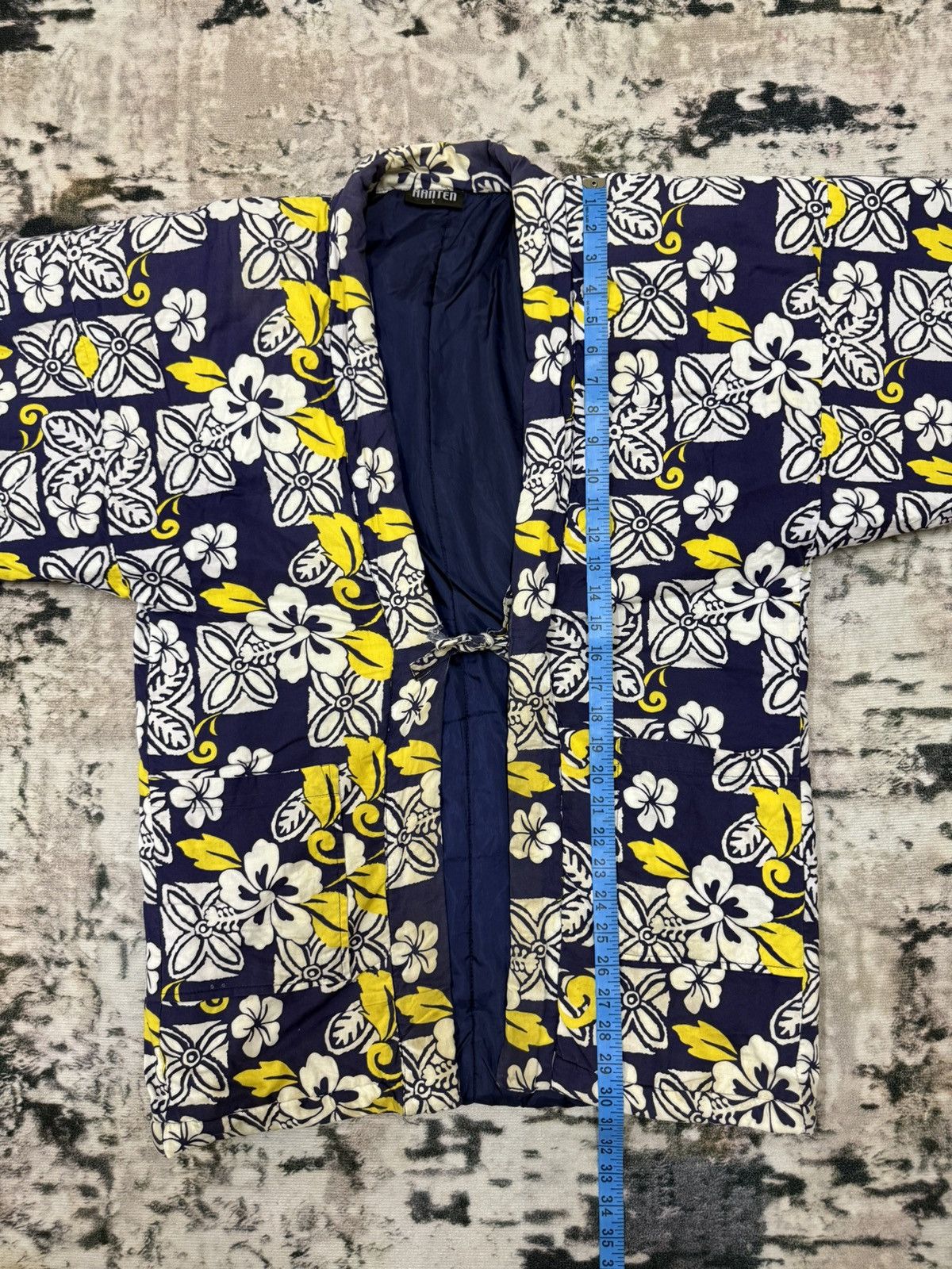 Japanese Brand Vintage Hanten Paded Jacket Drawstring Kimono Size US M / EU 48-50 / 2 - 11 Thumbnail