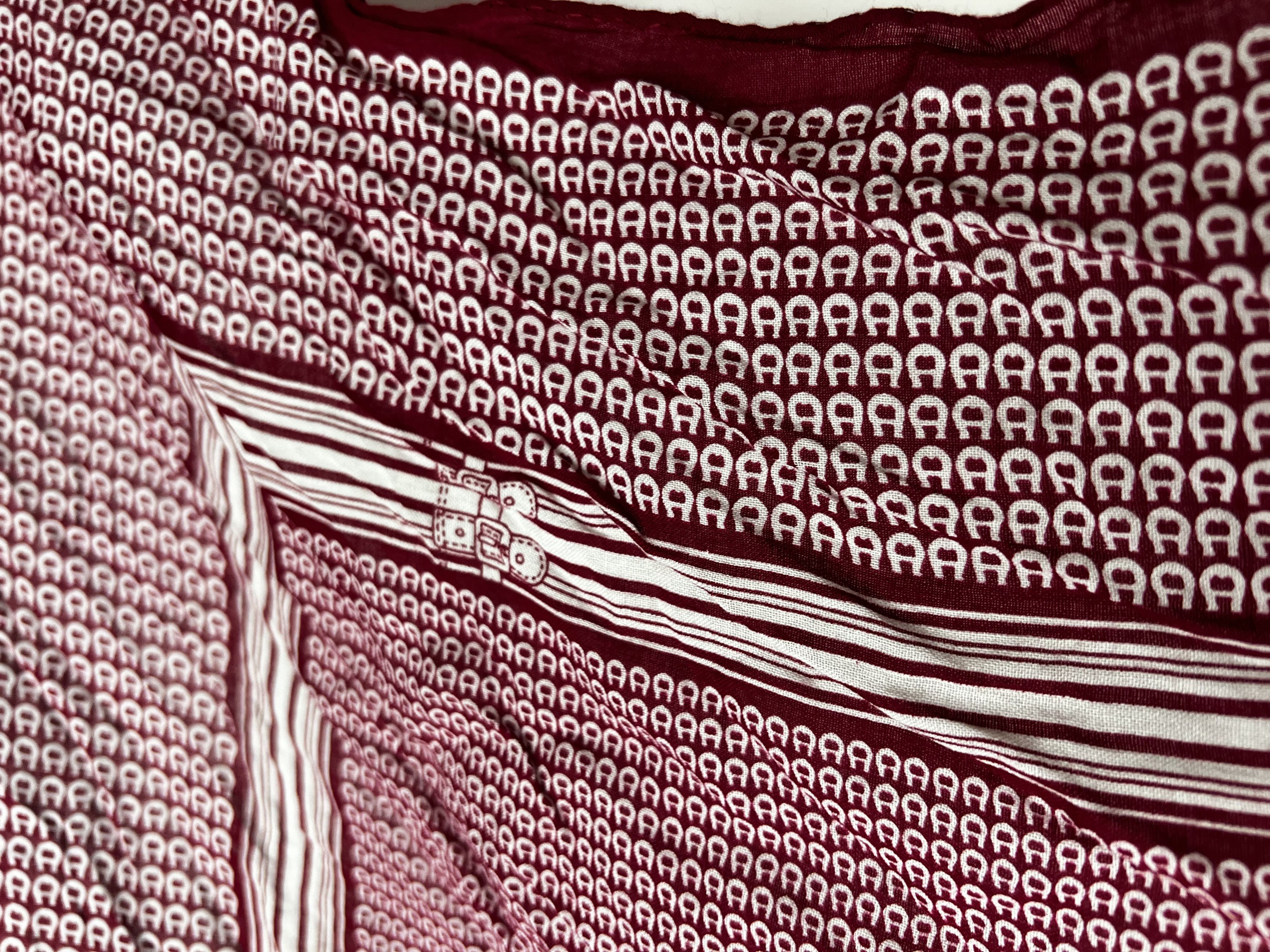 Etienne Aigner ETIENNE AIGNER VINTAGE SCARF COTTON MONOGRAM 65 X 65 cm Size ONE SIZE - 3 Thumbnail