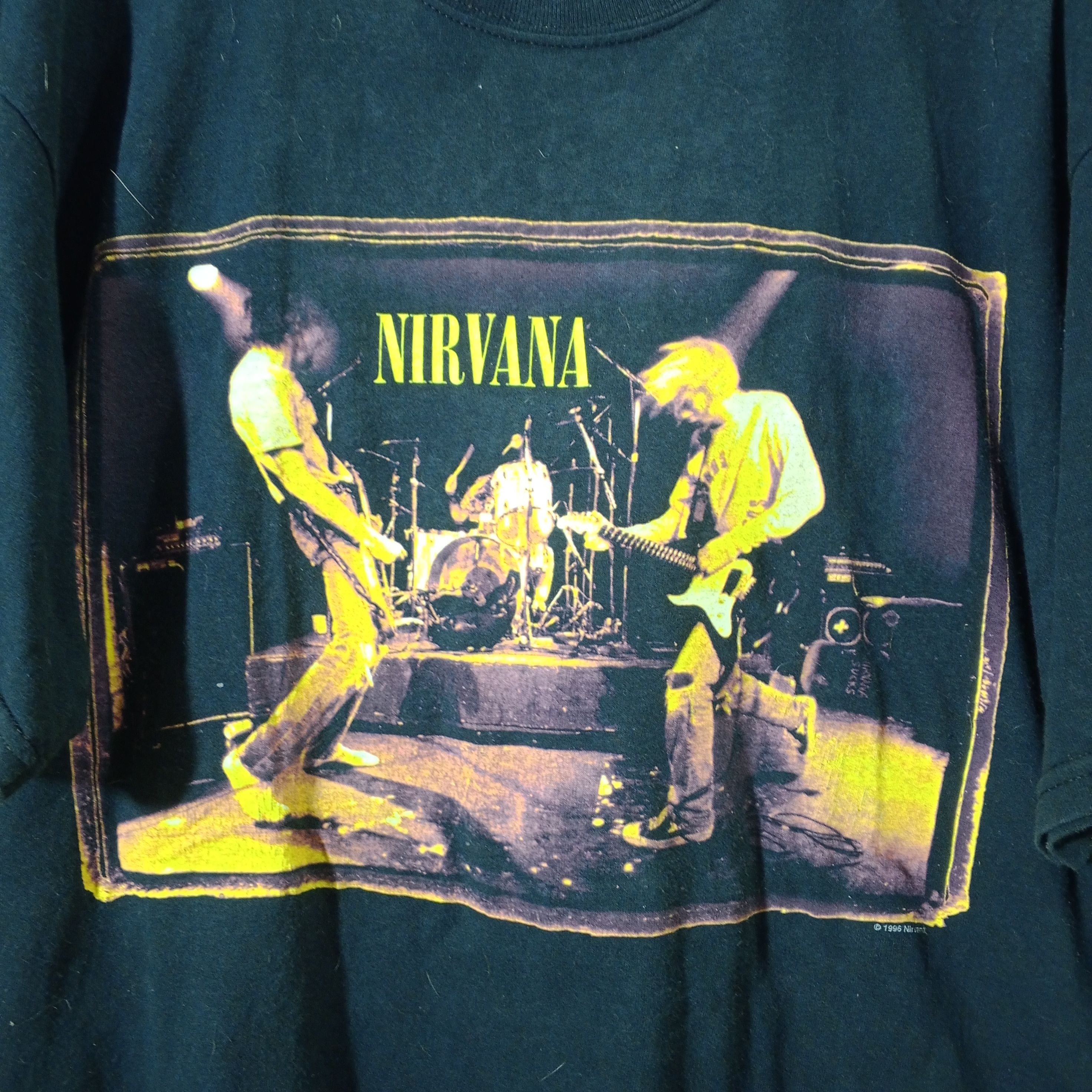 Nirvana Vintage 90s Nirvana From The Muddy Banks Of The Wishkah Band Size US L / EU 52-54 / 3 - 2 Thumbnail