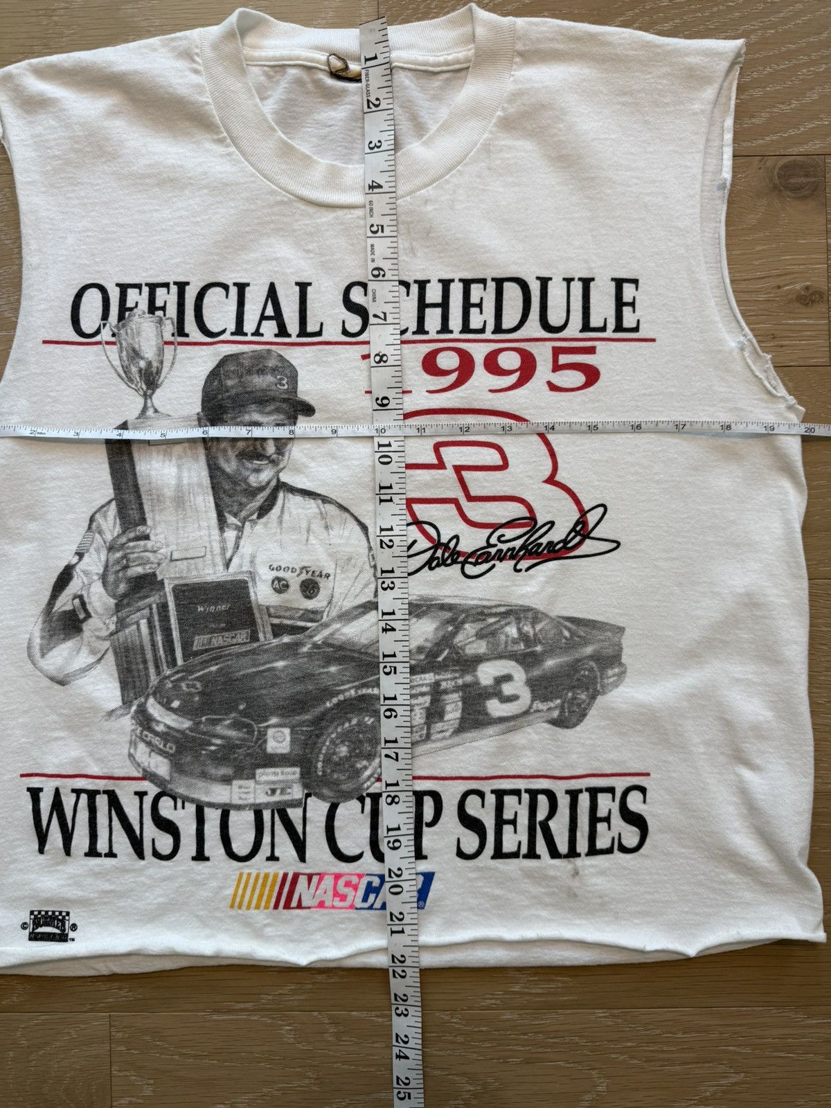 Nutmeg Vintage NASCAR 95 Nutmeg Racing Winston Cup Earnhardt Tank Size US L / EU 52-54 / 3 - 4 Thumbnail
