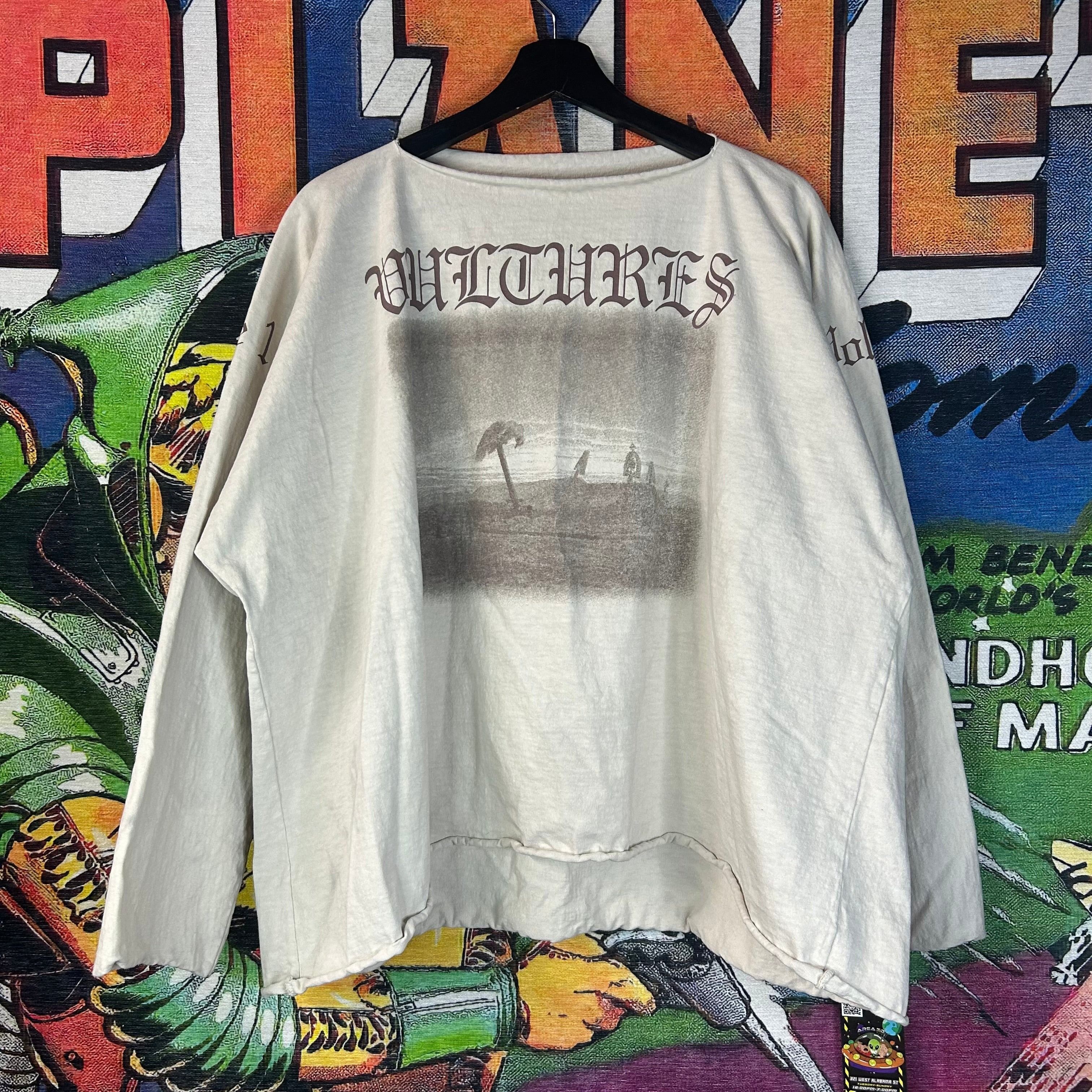 Kanye West × Yeezy Vultures Long Sleeve Size 2 white | Grailed