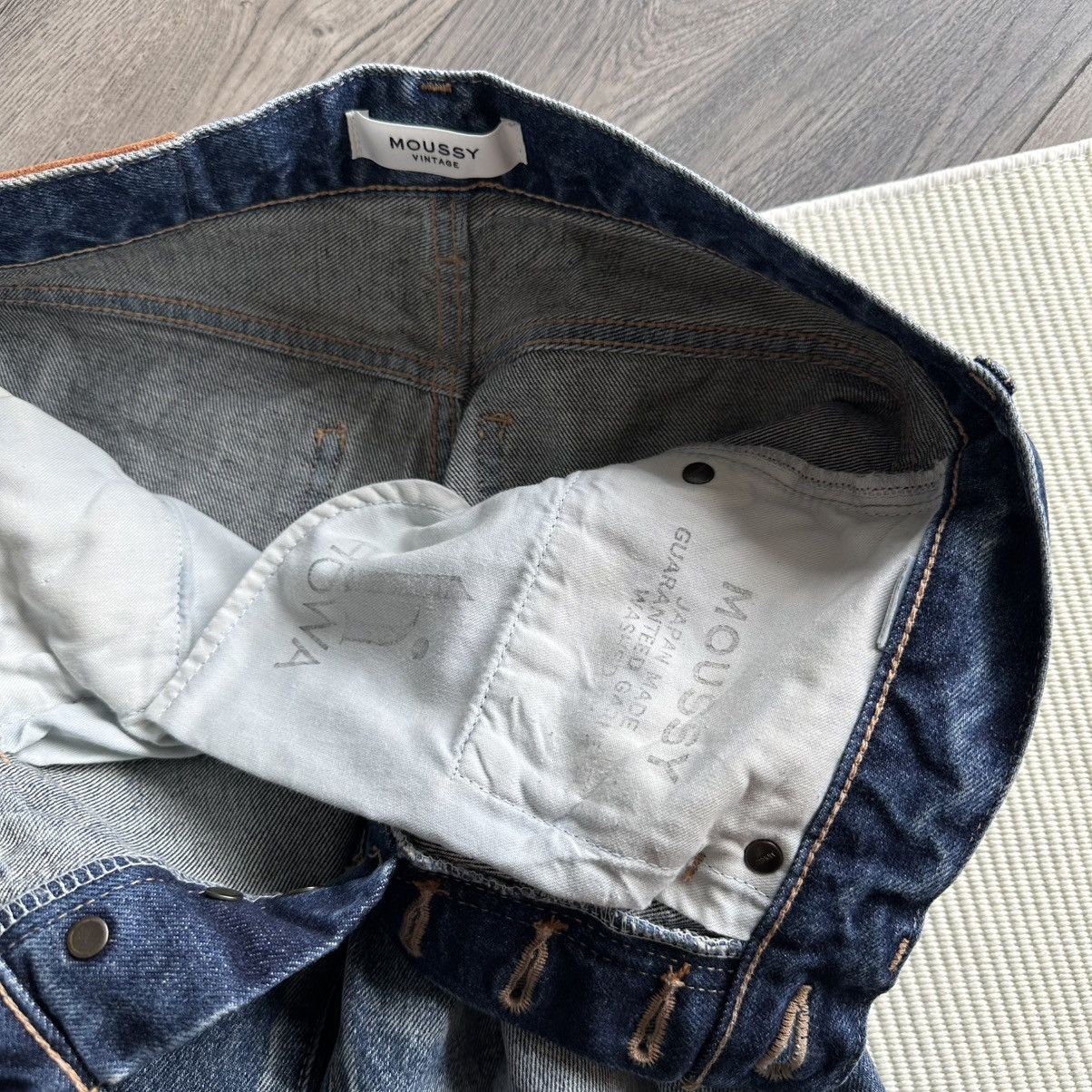 MOUSSY Moussy Vintage Distressed Slim Jeans Size 28" / US 6 / IT 42 - 4 Thumbnail