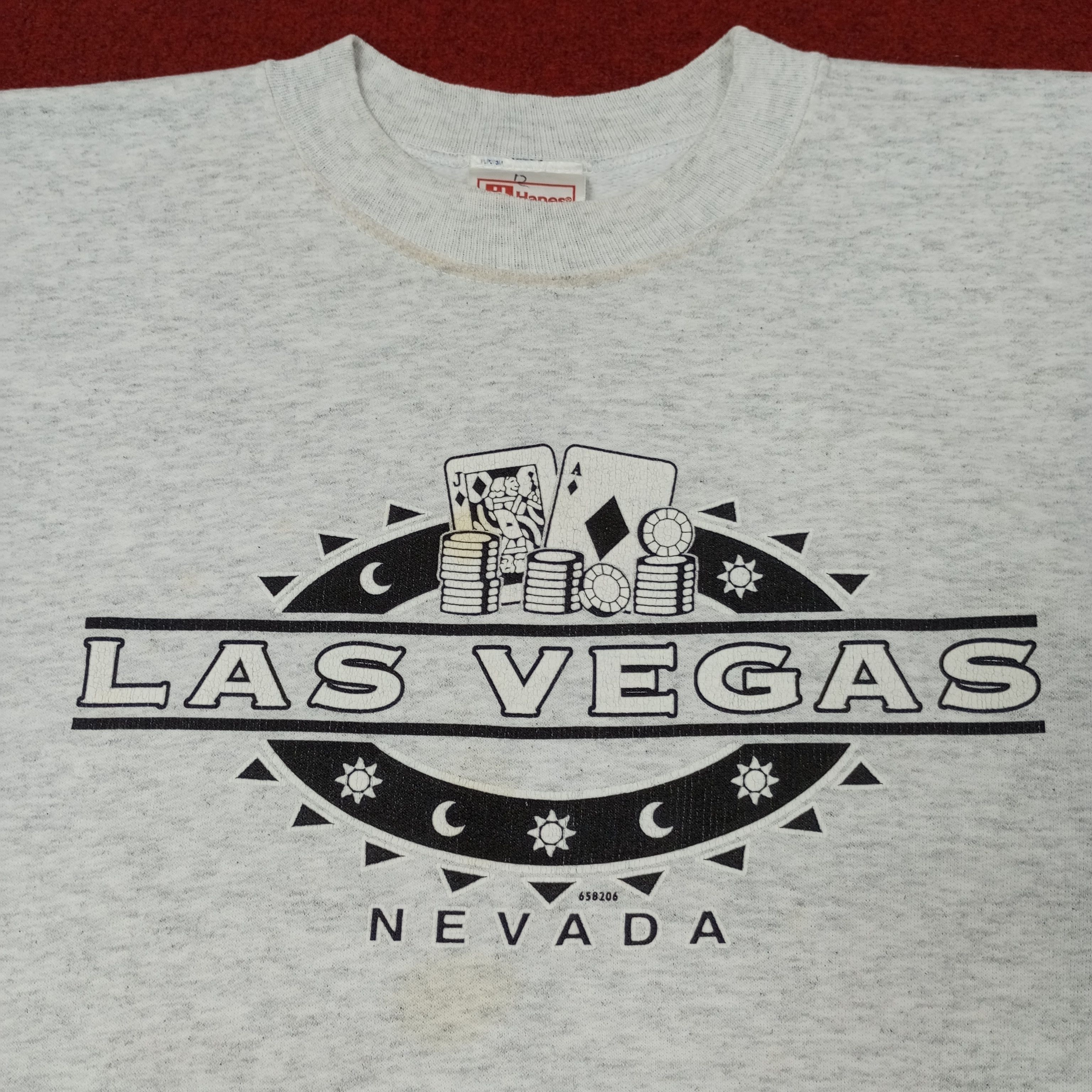 Vintage Las Vegas Nevada Streetwear Sweatshirt c225n22 Size US L / EU 52-54 / 3 - 2 Thumbnail