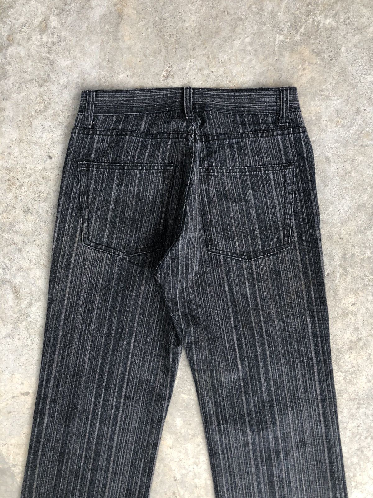 If Six Was Nine Japanese Urban Mini Flared Jeans Hickory Jeans Size US 29 - 8 Thumbnail