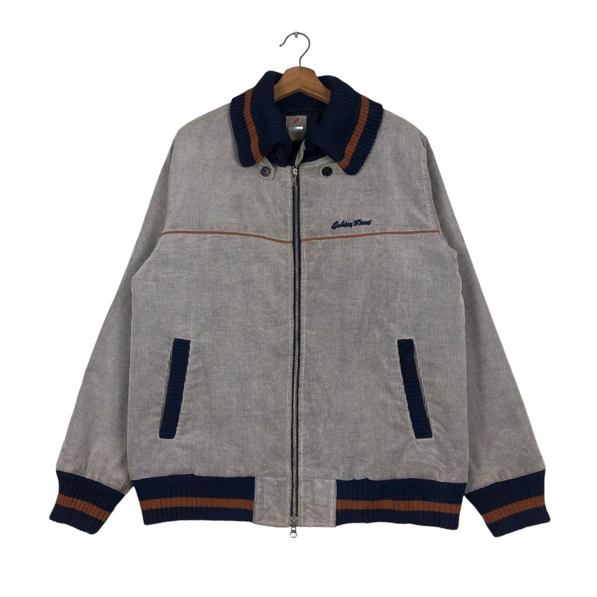 Japanese Brand 🔥VINTAGE HICKORY BOMBER JACKET GOLDEN BREED SURF & SPORTS Size US M / EU 48-50 / 2 - 1 Thumbnail