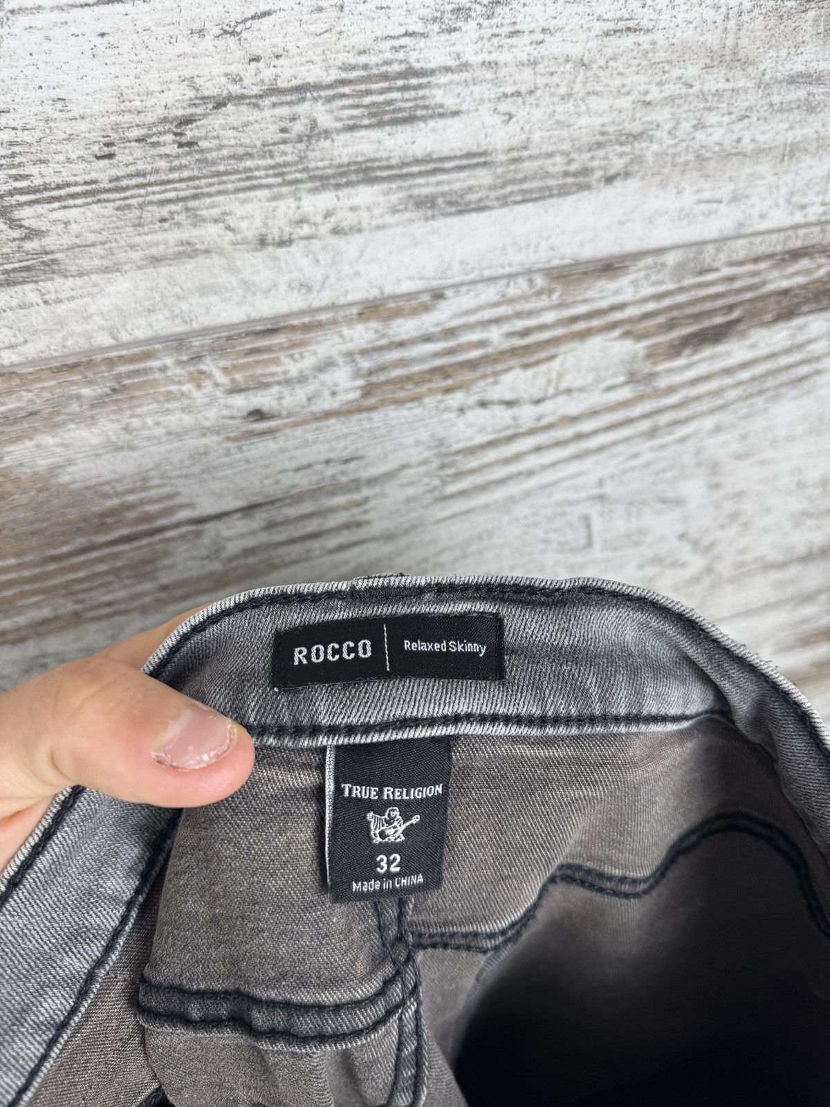 Japanese Brand × True Religion × Vintage Mens Vintage True Religion rocco jeans relaxed skinny denim Size US 32 / EU 48 - 20 Thumbnail