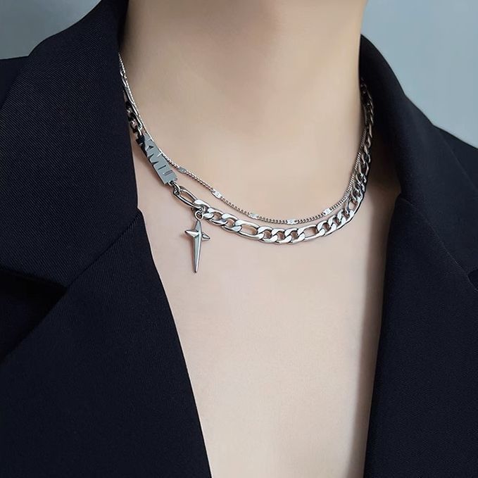 Other Dark STEAL! Y2K Chains Necklace Chain Size ONE SIZE - 1 Thumbnail