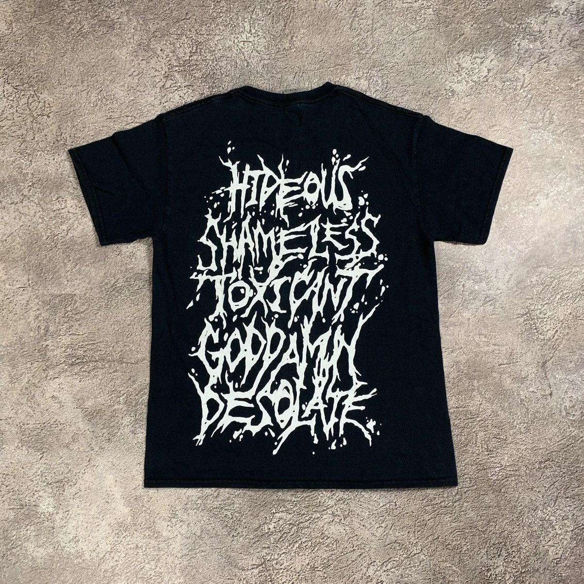 Vintage Vintage Y2K Graphic Tee Skulls Horror Punk Streetwear Boxy M Size US M / EU 48-50 / 2 - 5 Thumbnail
