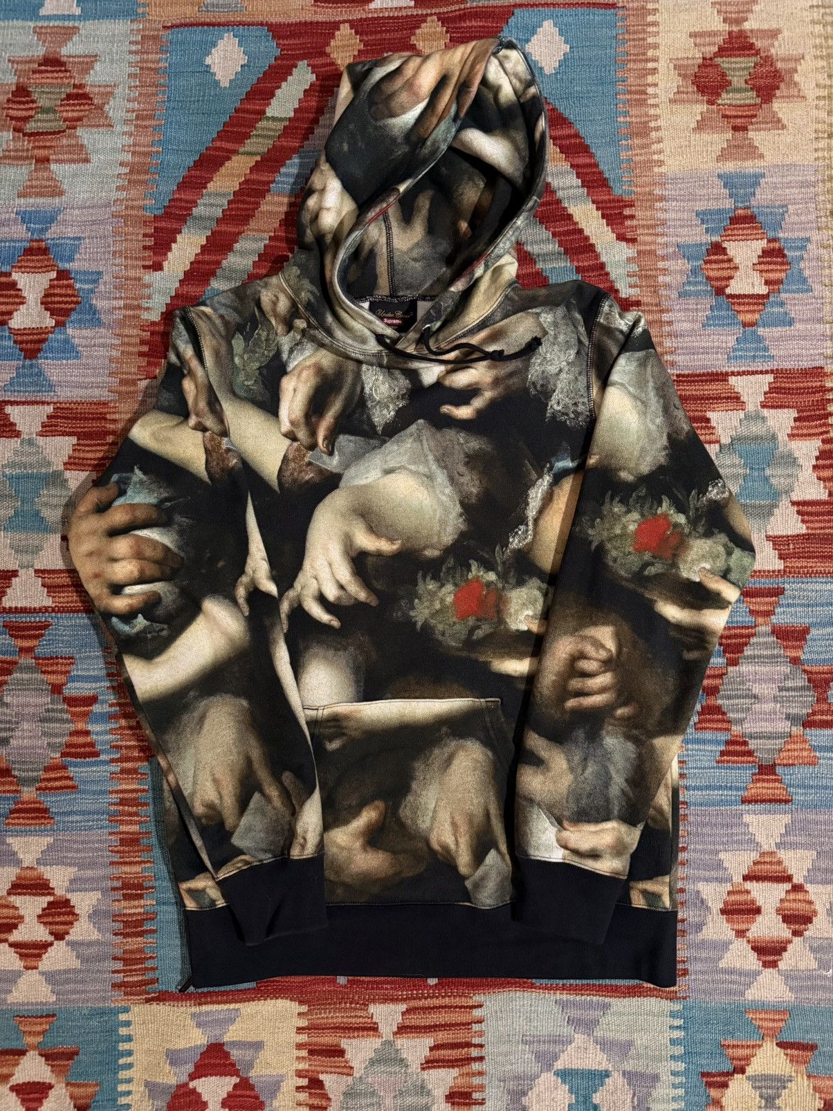 Supreme x Undercover “Study of Hands” Hooded Sweatshirt sz M